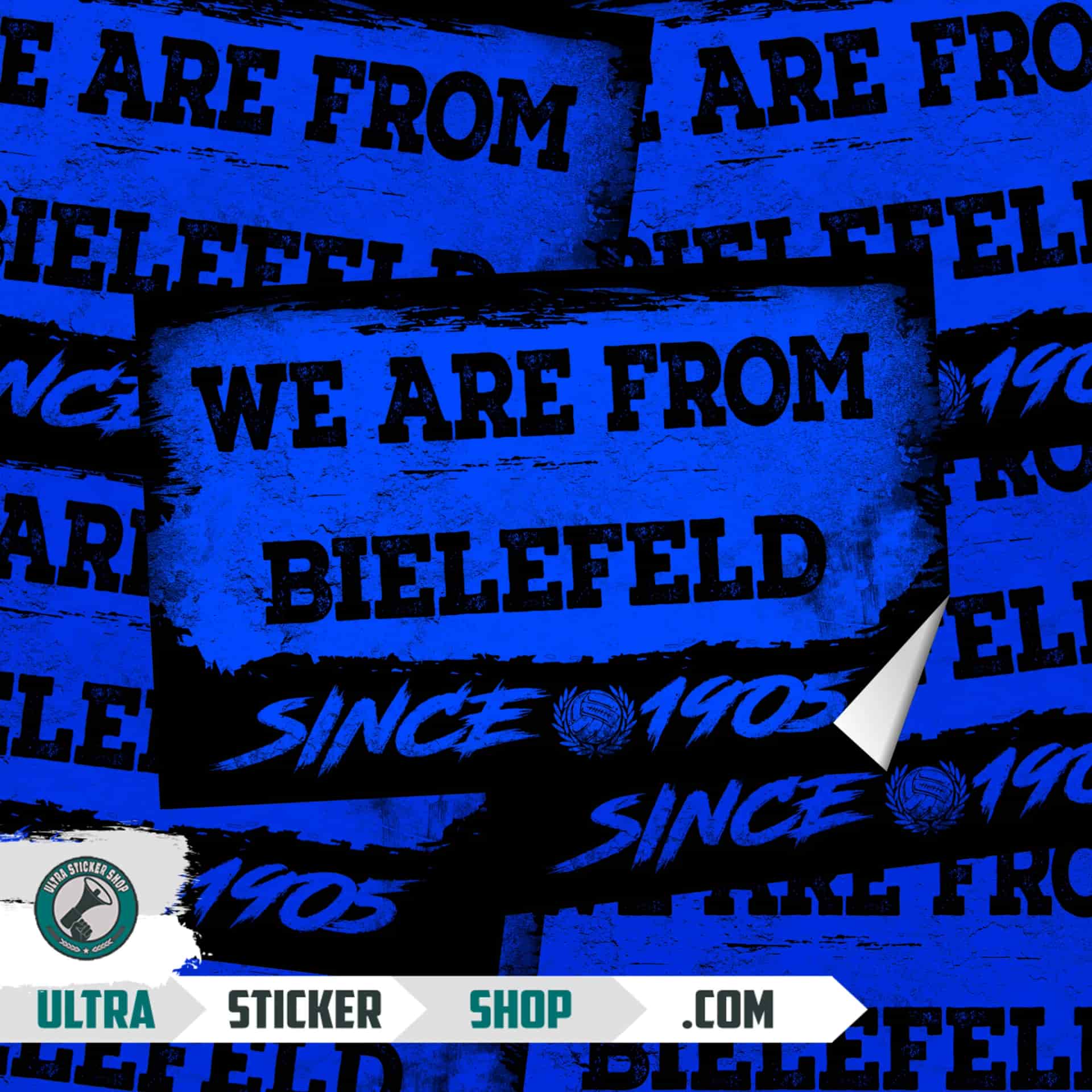 We Are From Bielefeld 1905 Aufkleber