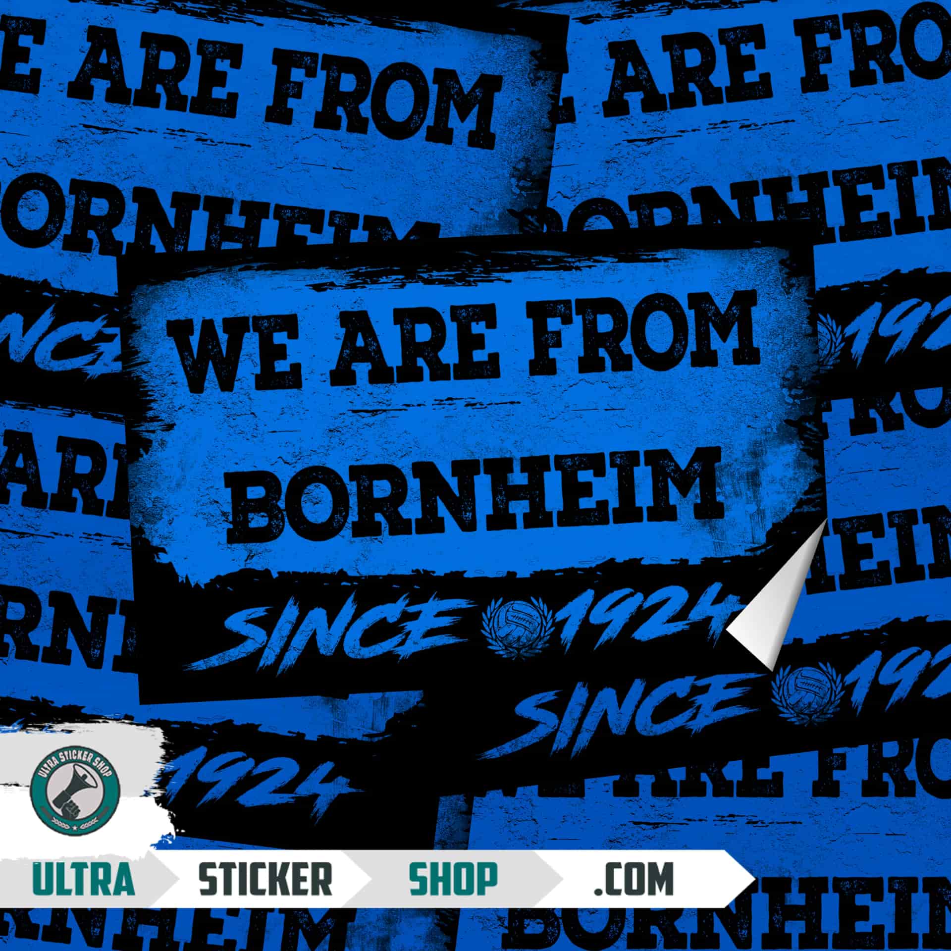 We Are From Bornheim 1924 Aufkleber