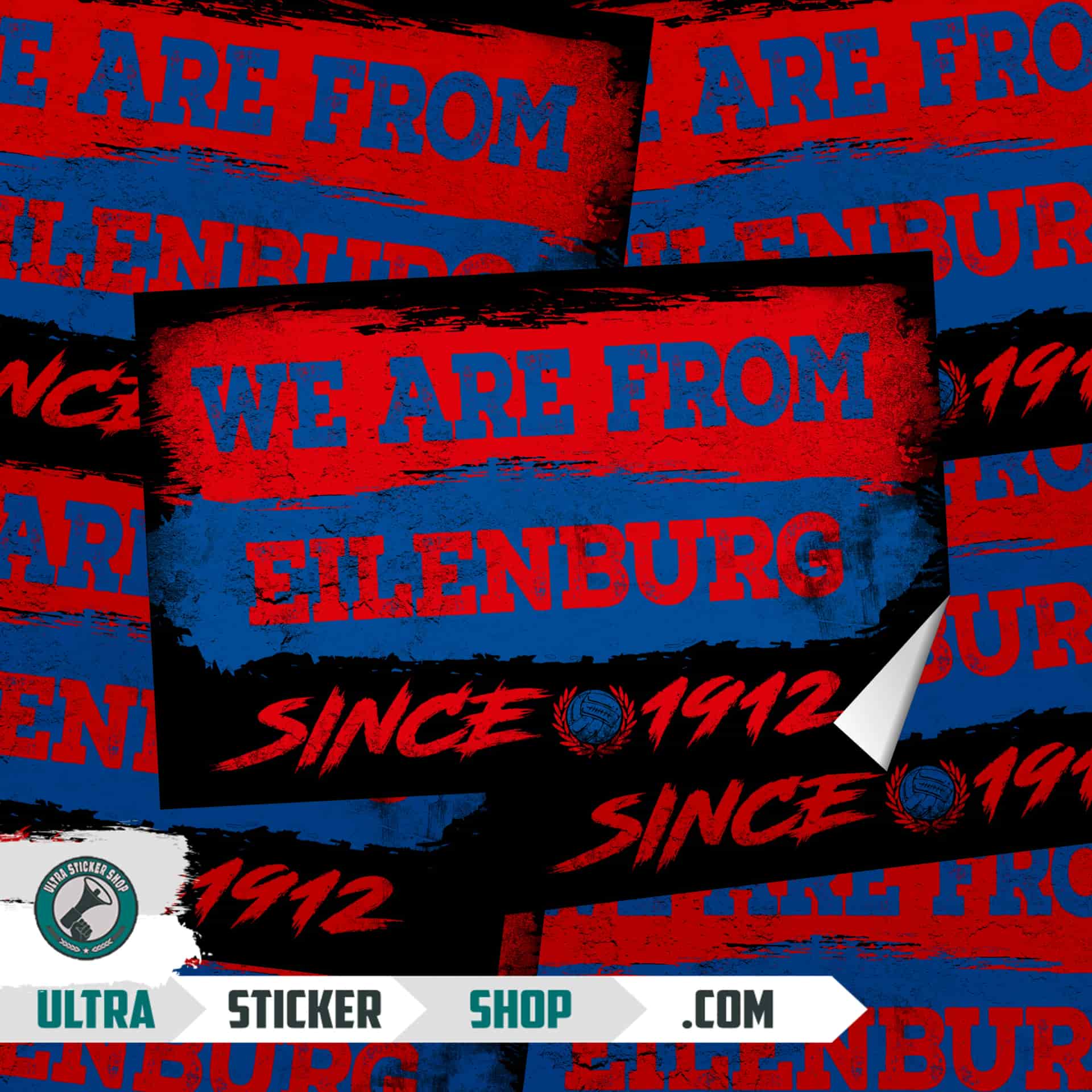 We Are From Eilenburg 1912 Aufkleber