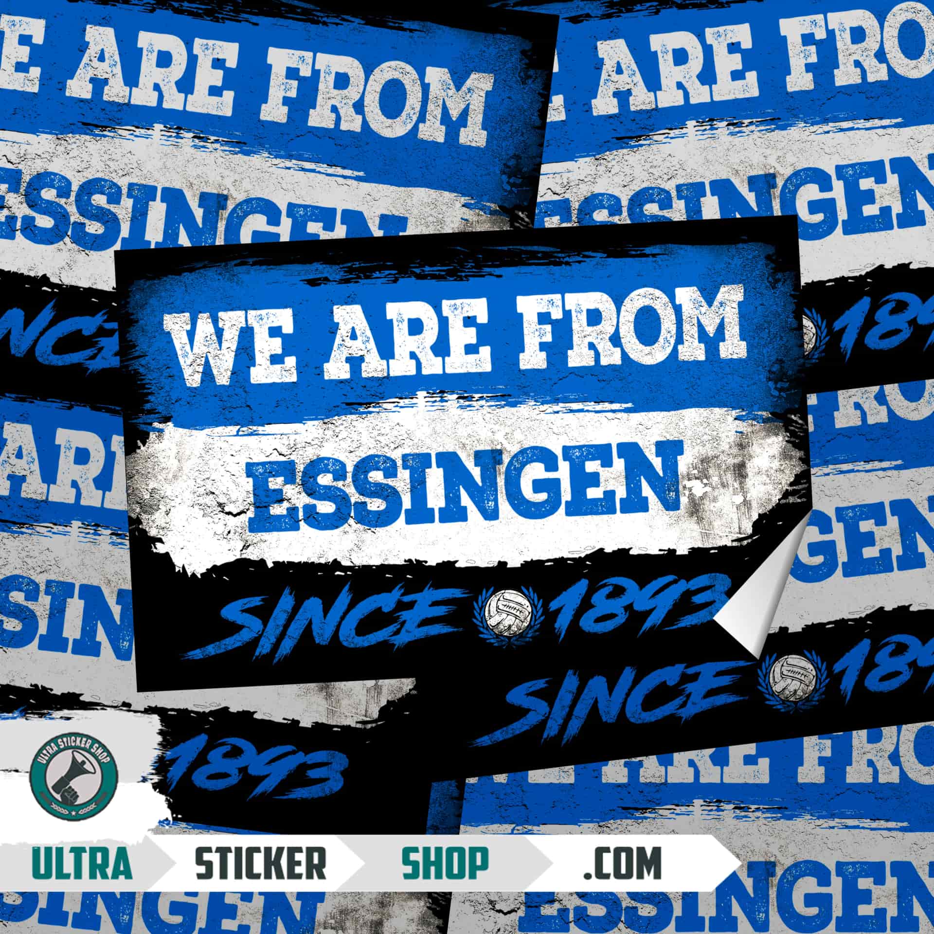 We Are From Essingen 1893 Aufkleber