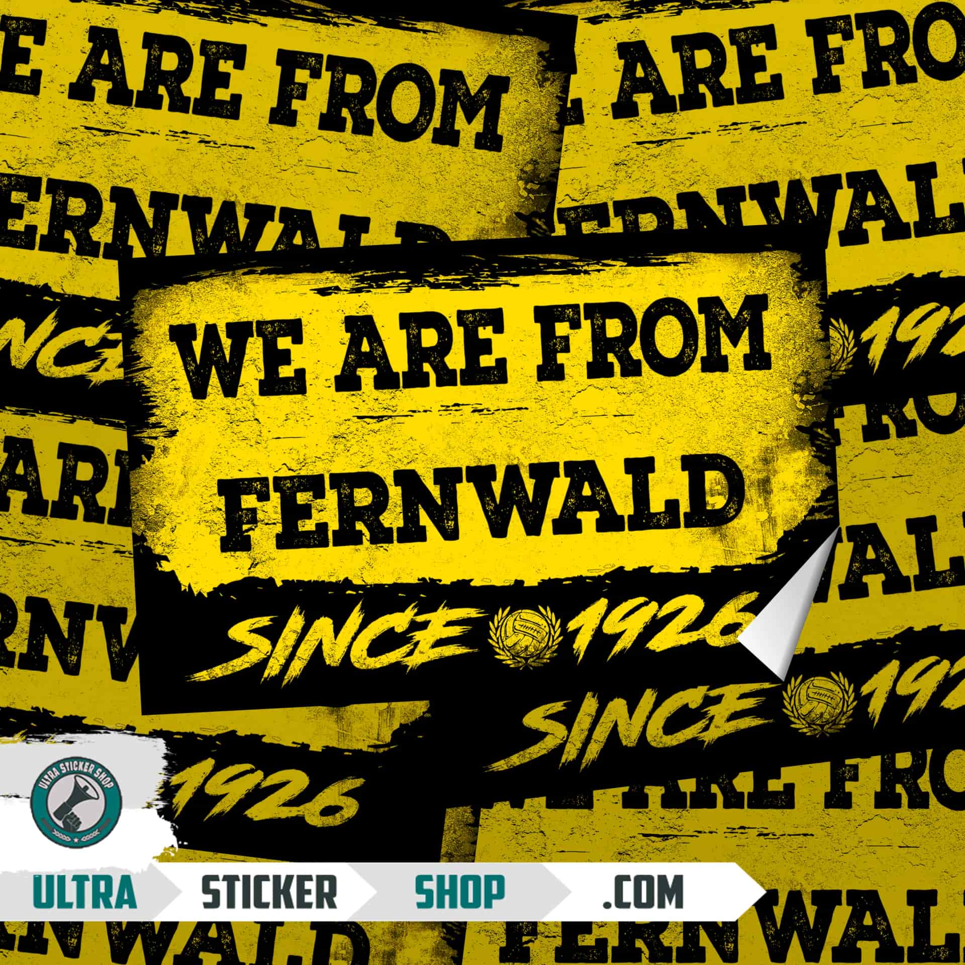We Are From Fernwald 1926 Aufkleber
