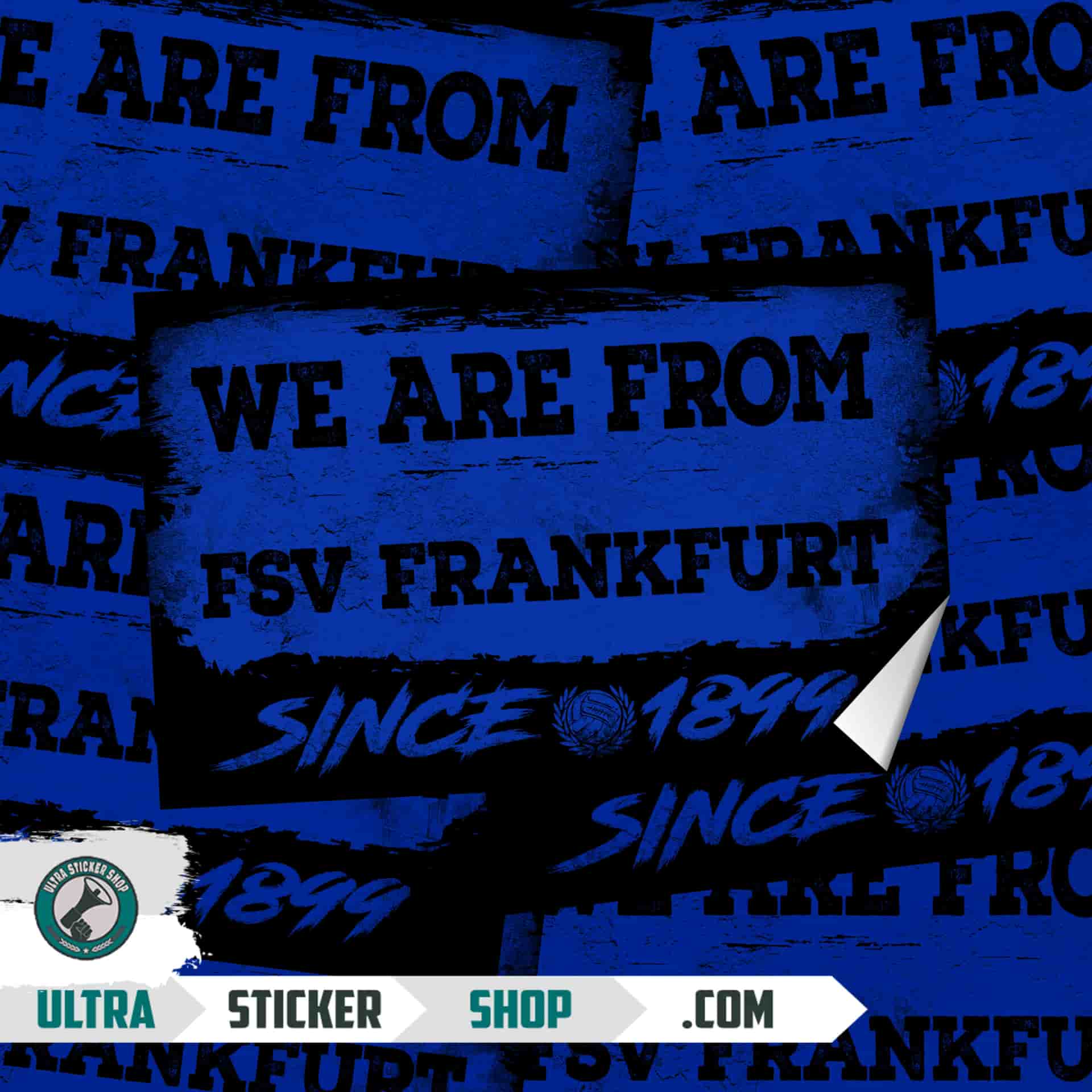 We Are From FSV Frankfurt 1899 Aufkleber