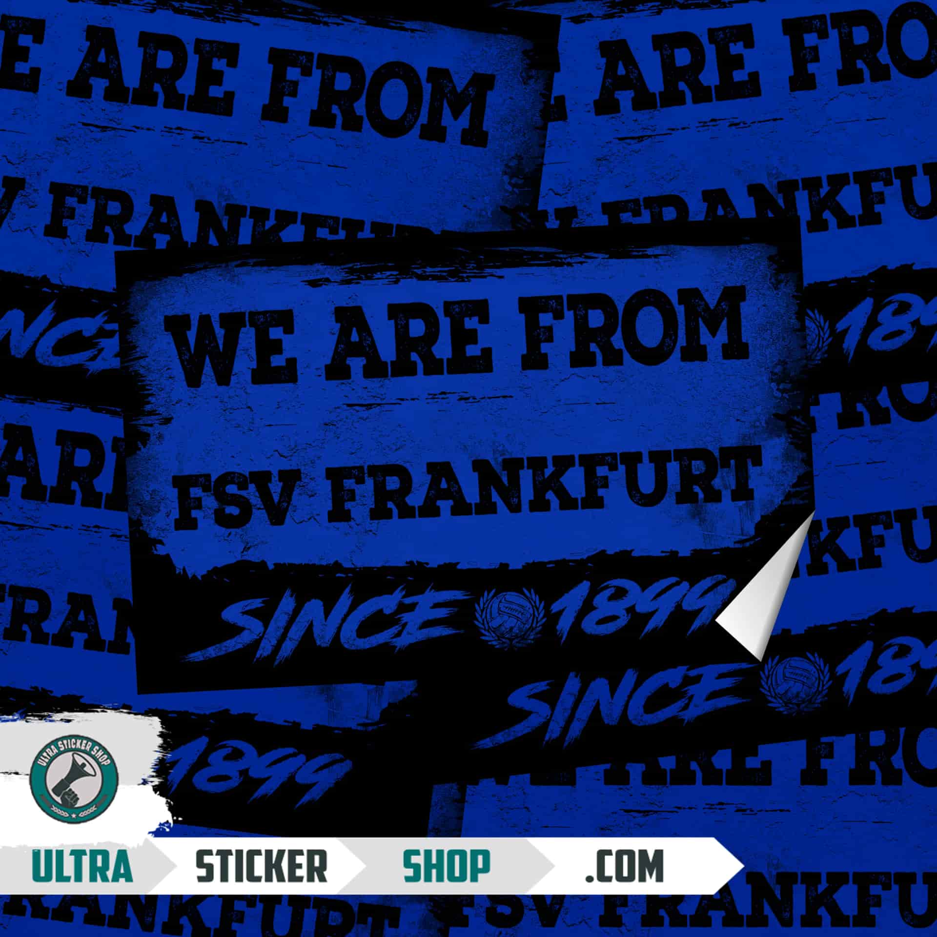 We Are From FSV Frankfurt 1899 Aufkleber