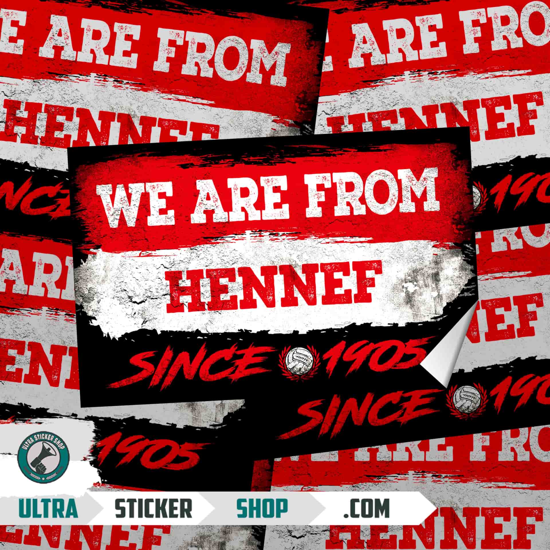 We Are From Hennef 1905 Aufkleber