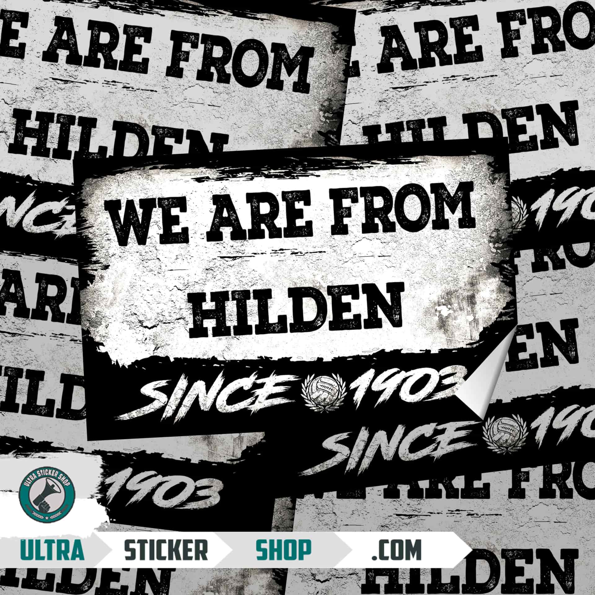 We Are From Hilden 1903 Aufkleber