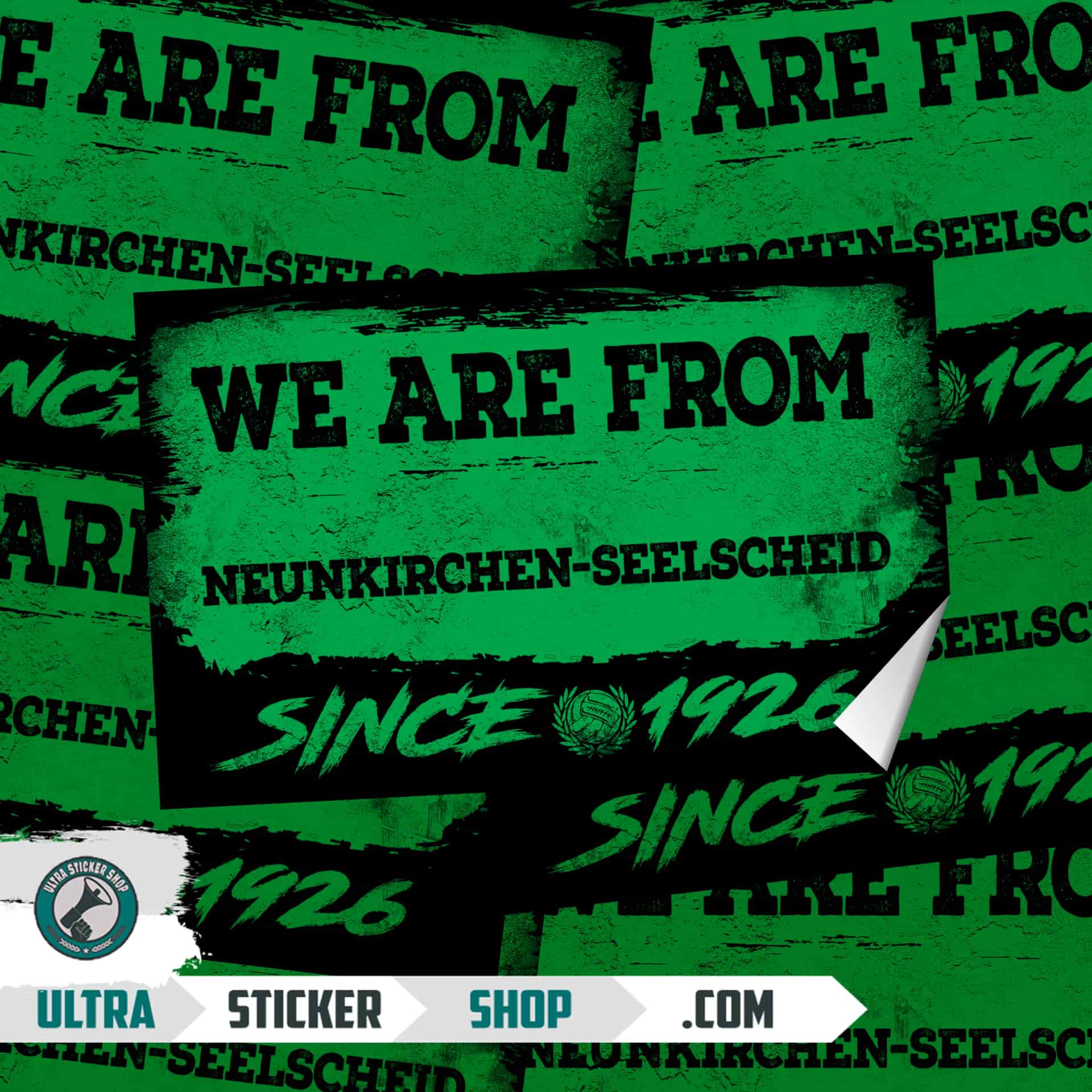 We Are From Neunkirchen-Seelscheid 1926 Aufkleber