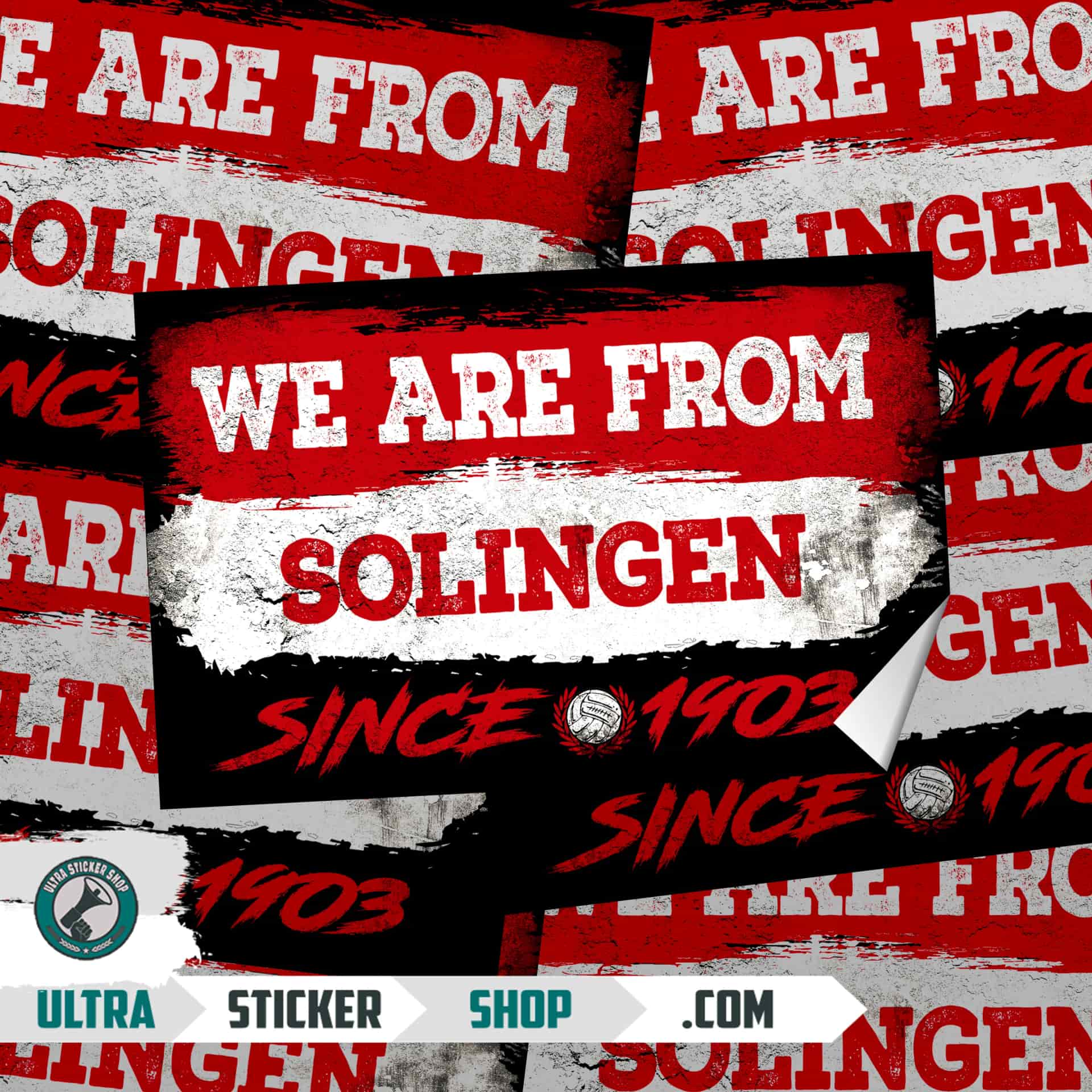 We Are From Solingen 1903 Aufkleber