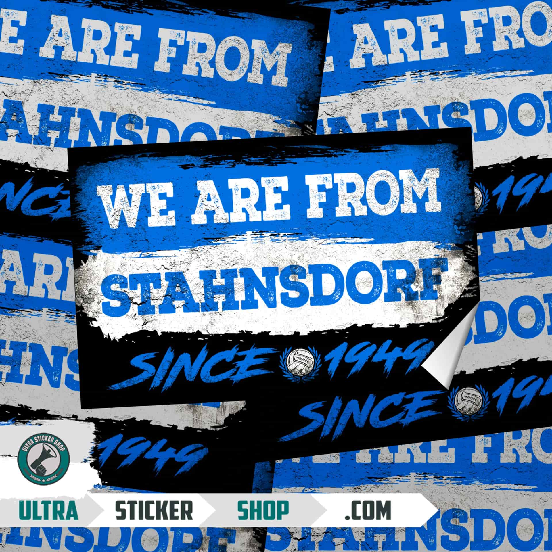 We Are From Stahnsdorf 1949 Aufkleber
