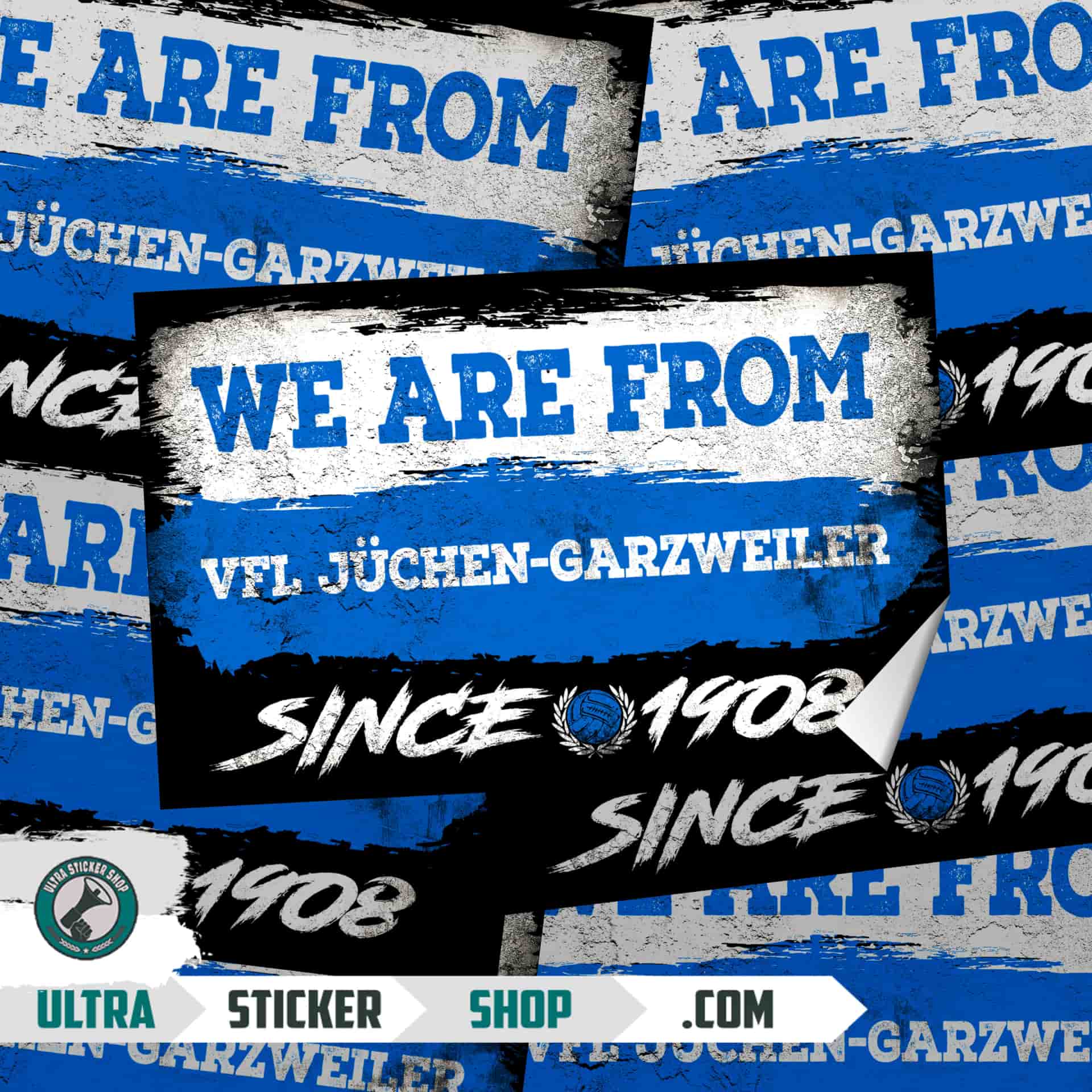 We Are From VfL Jüchen-Garzweiler 1908 Aufkleber