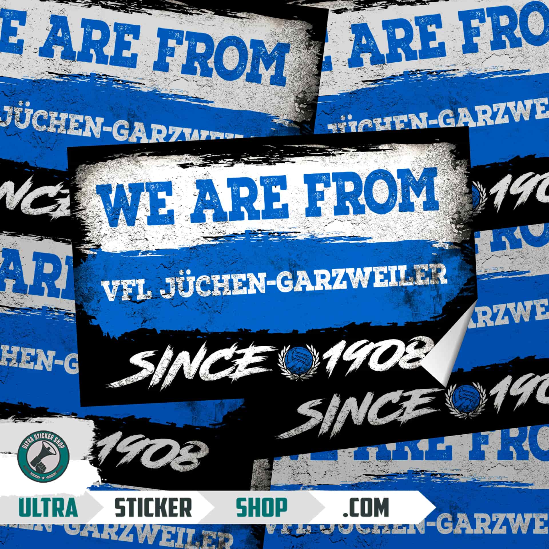 We Are From VfL Jüchen-Garzweiler 1908 Aufkleber