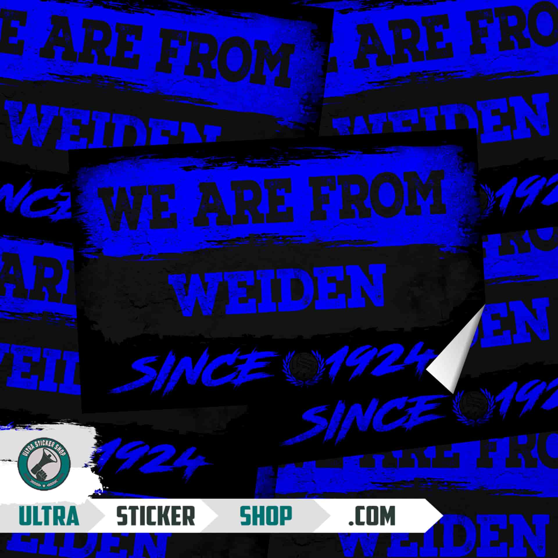 We Are From Weiden 1924 Aufkleber