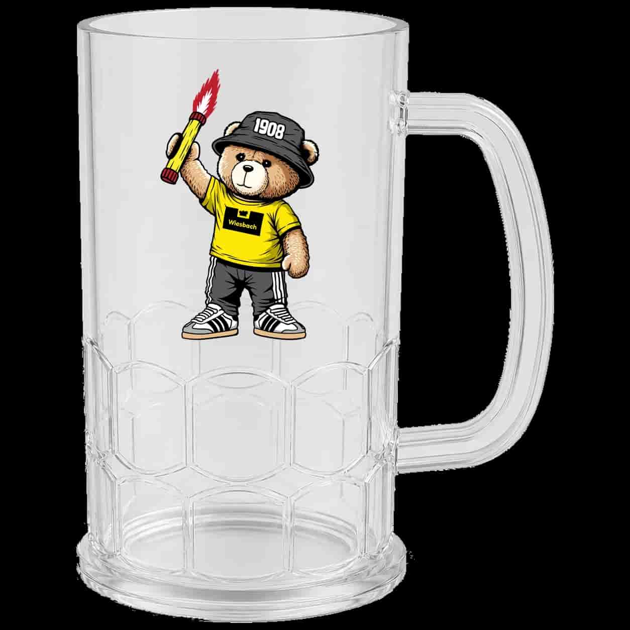 Wiesbach 1908 bear Bierkrug