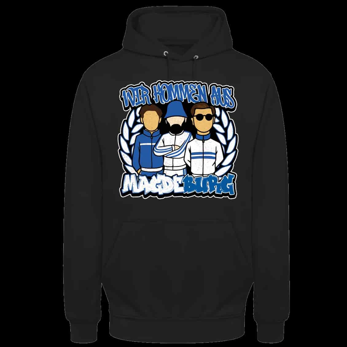 Wir kommen aus Magdeburg Hoodie