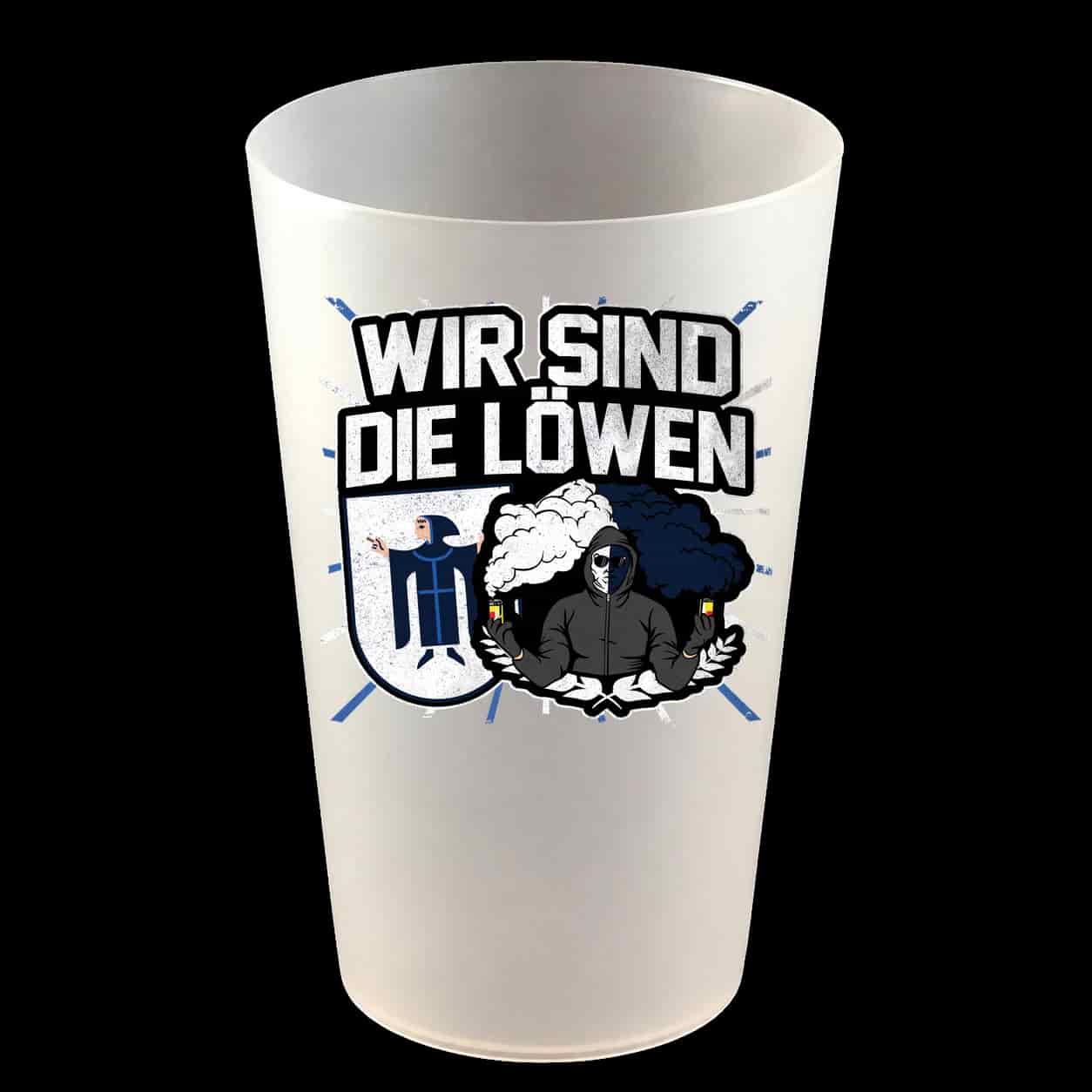 Wir sind Die Löwen Hartbecher