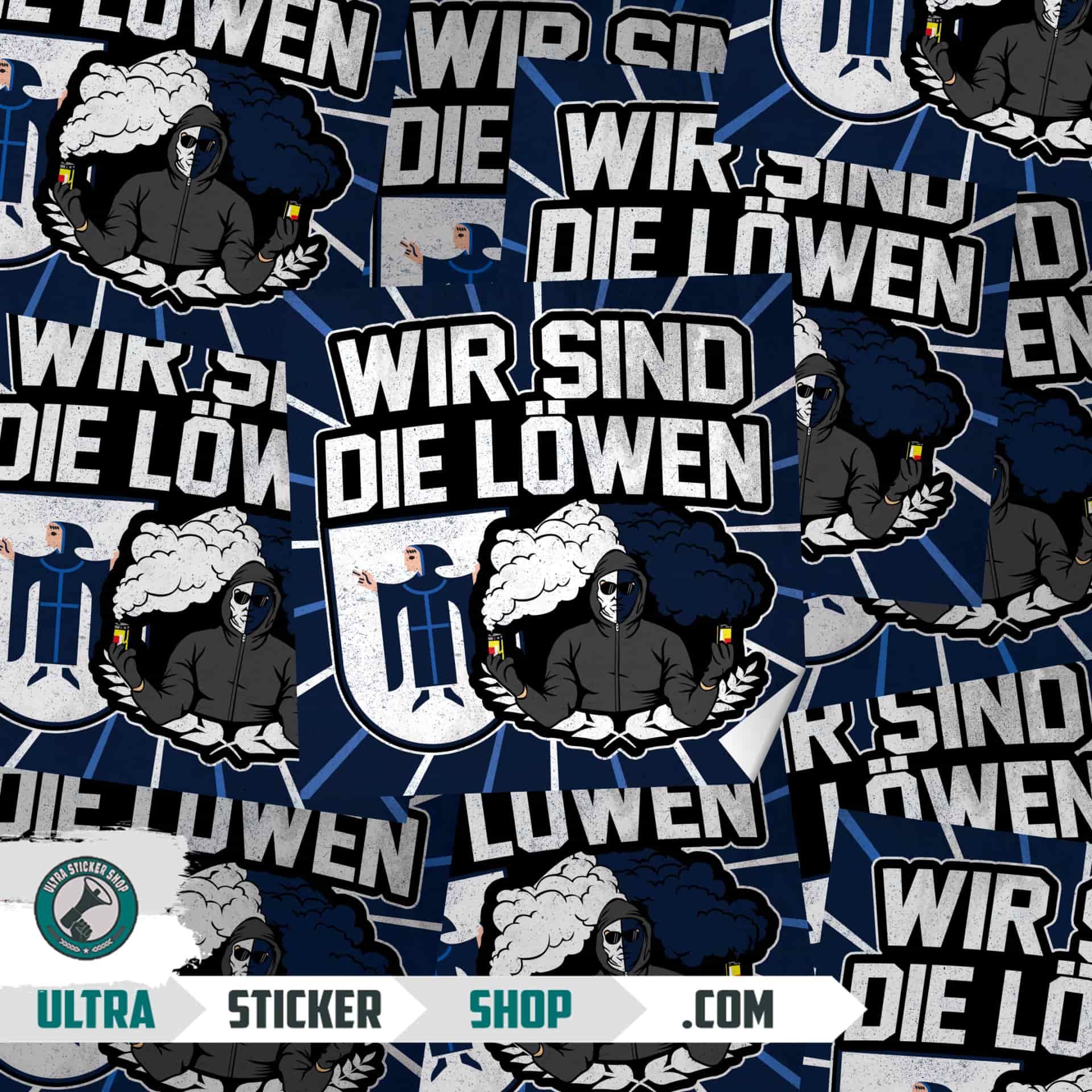 Wir sind Die Löwen Aufkleber