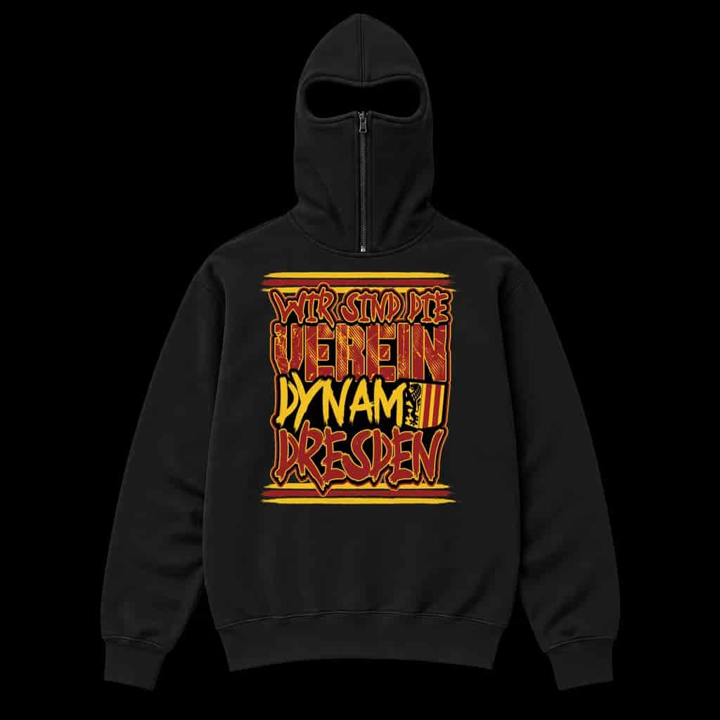 Wir sind die verein - dresden Ninja Kapuzenpullover