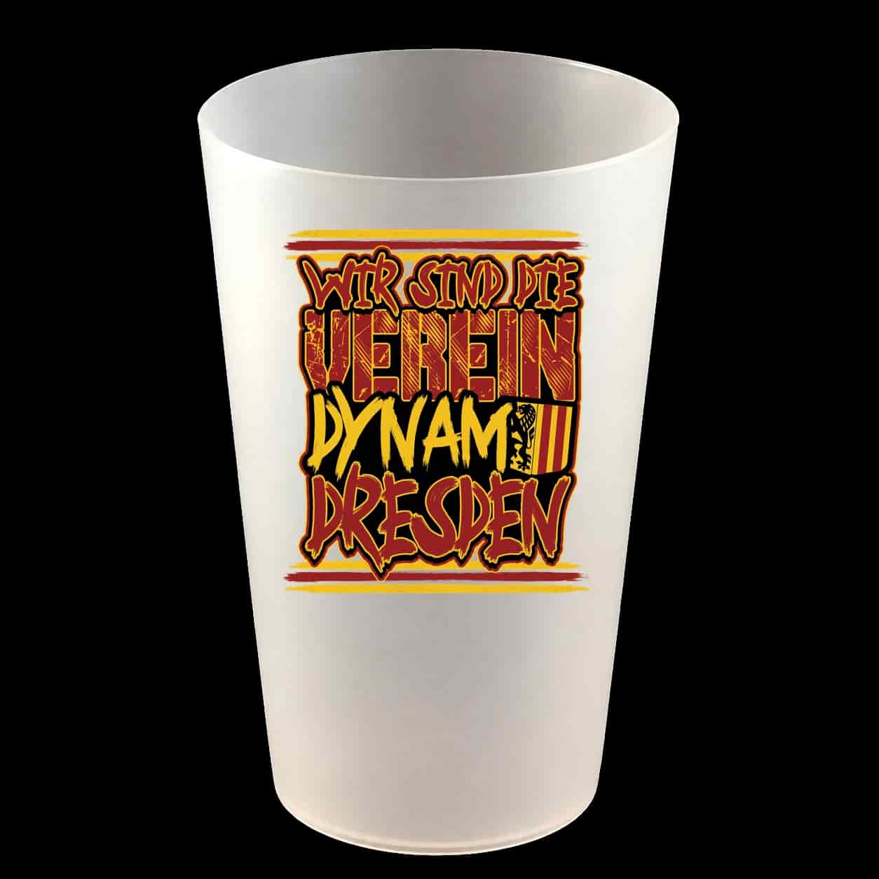 Wir sind die verein - dynamo dresden Hartbecher