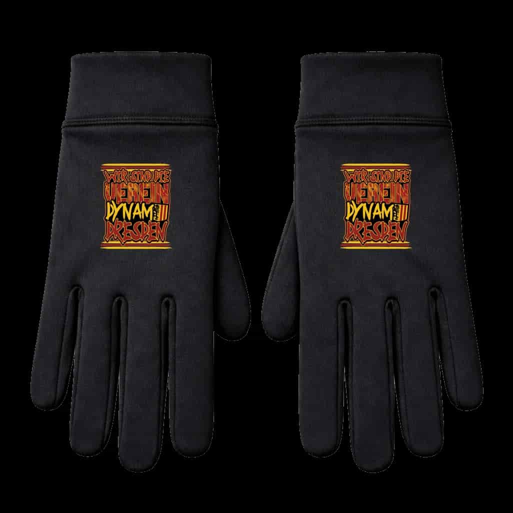 Wir sind die verein - dynamo dresden Handschuhe