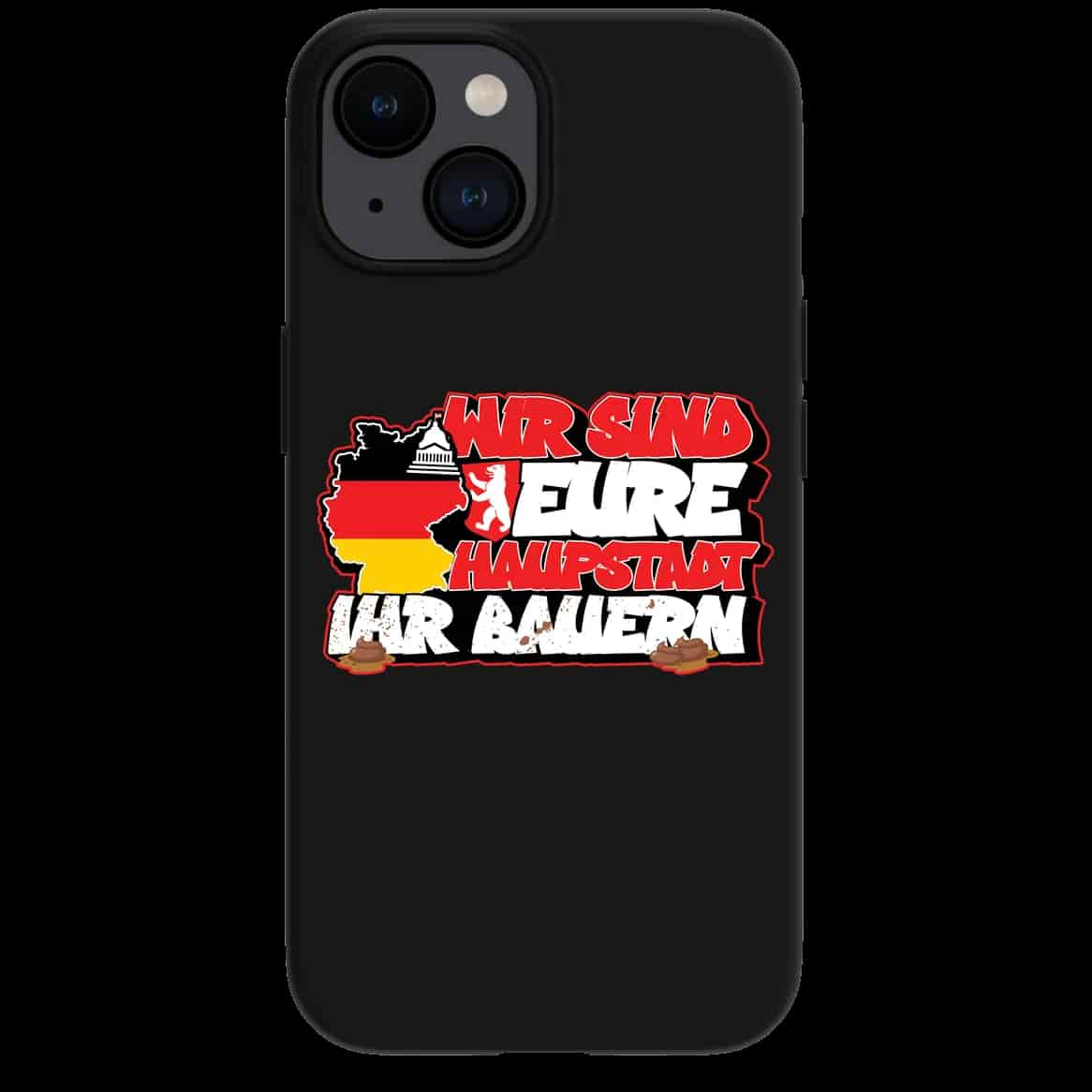 Wir sind eure haupstadt ihr bauern iPhone-Hülle