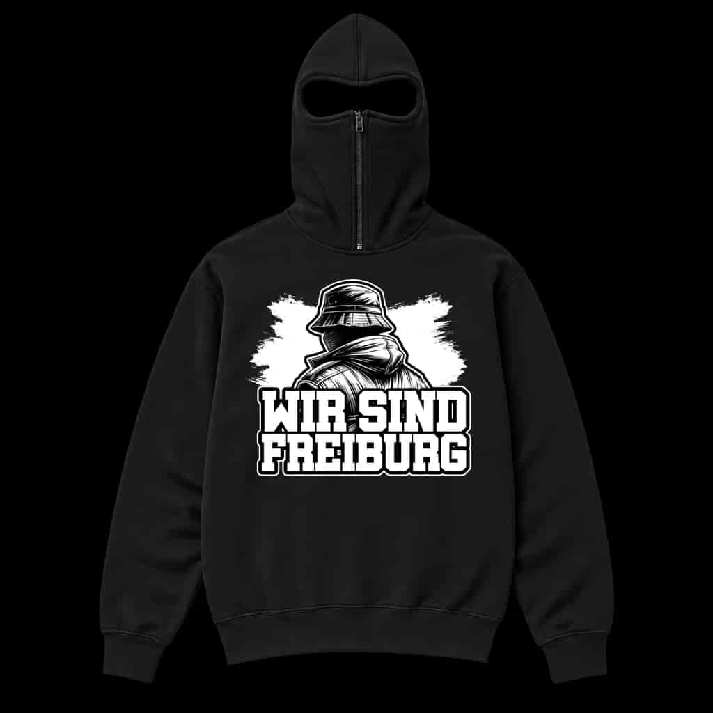 Wir sind Freiburg Ninja Kapuzenpullover