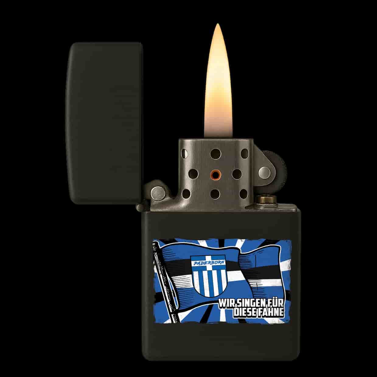 Wir singen für diese fahne Feuerzeug