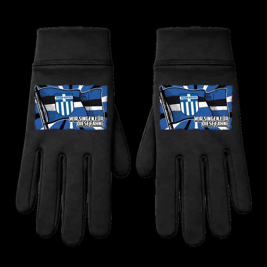 Wir singen für diese fahne Handschuhe