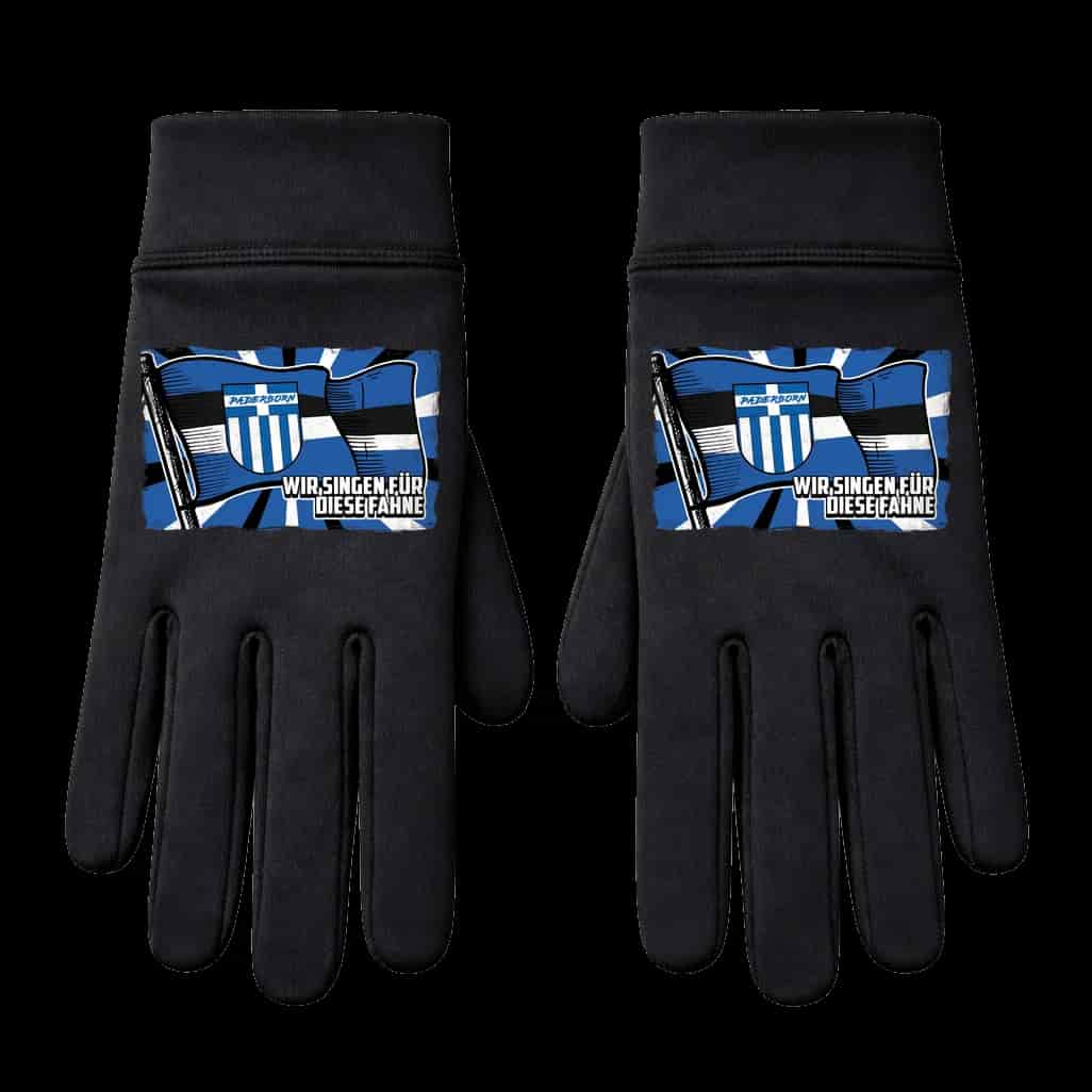 Wir singen für diese fahne Handschuhe