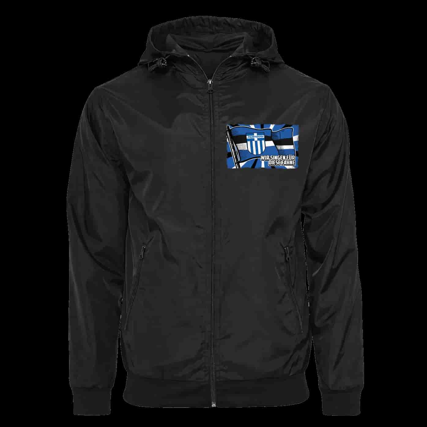 Wir singen für diese fahne Jacke mit abnehmbarer Balaclava