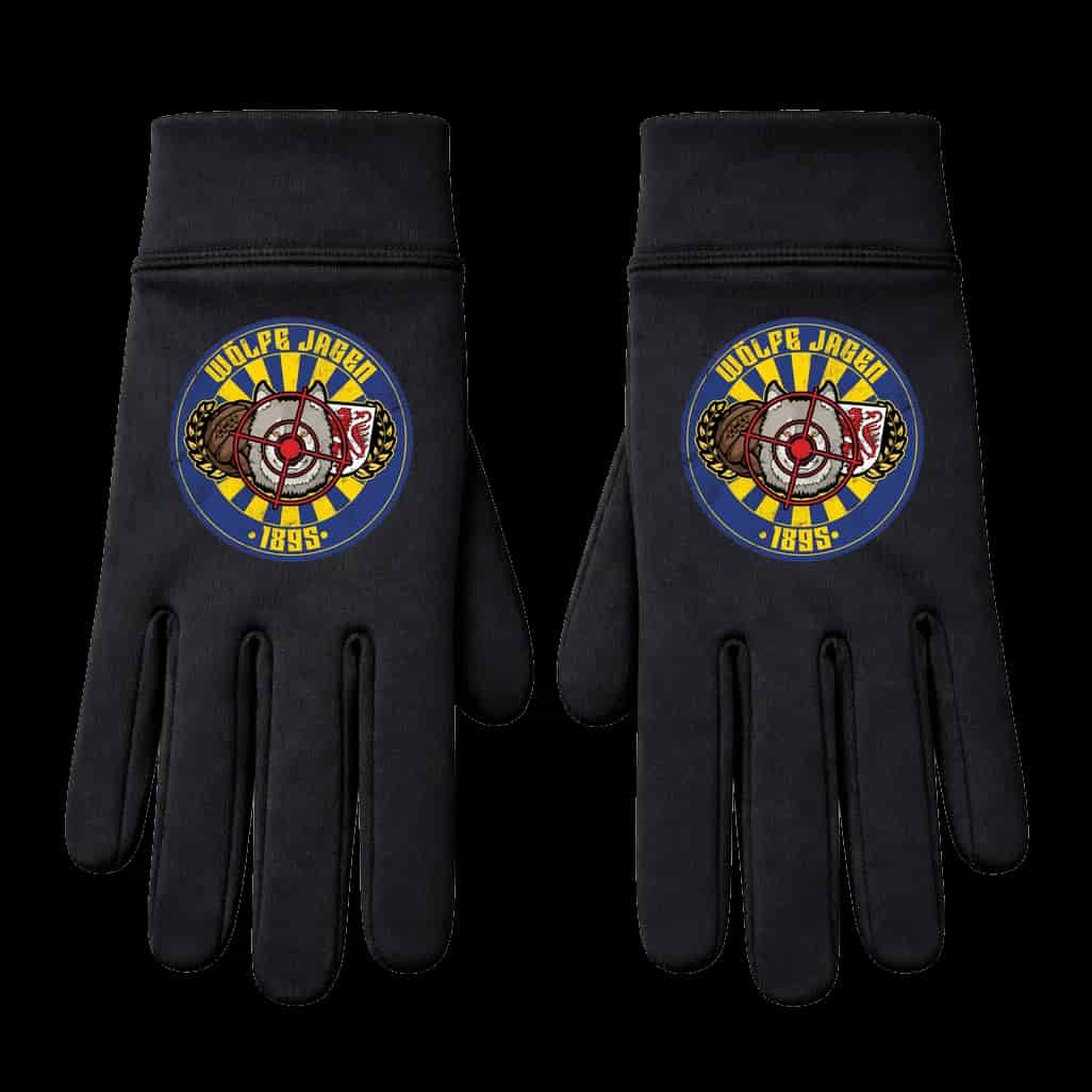 Wölfe jagen Handschuhe