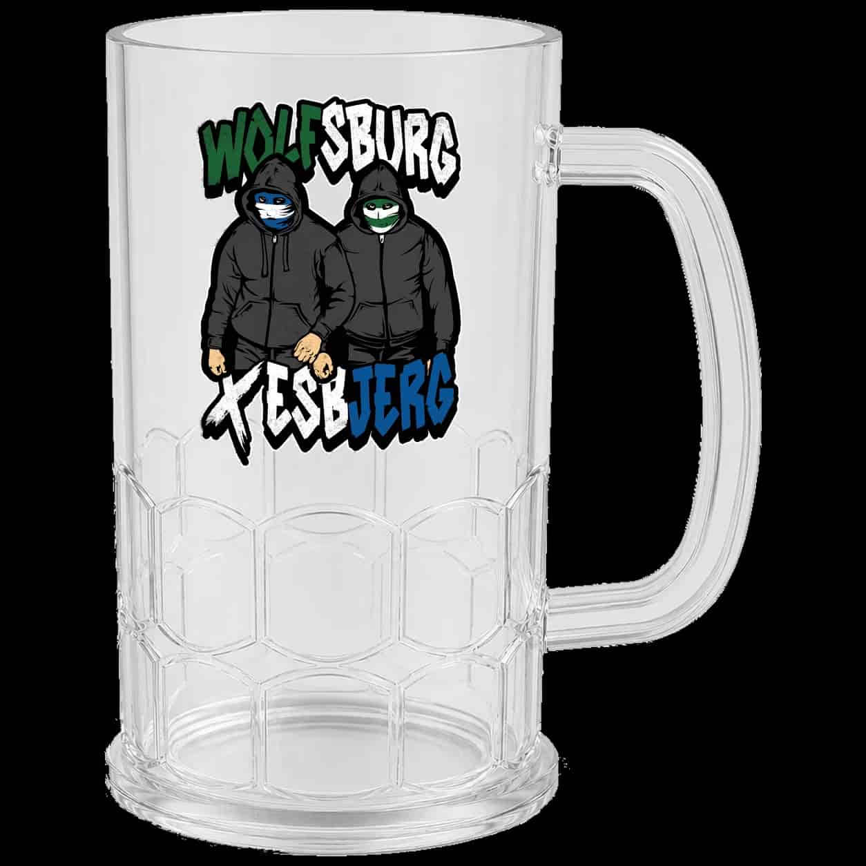 Wolfsburg X Esbjerg Bierkrug