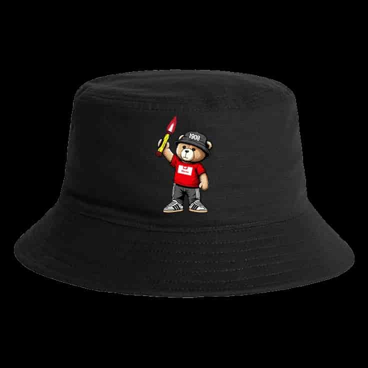 Worms 1908 bear Bucket Hat