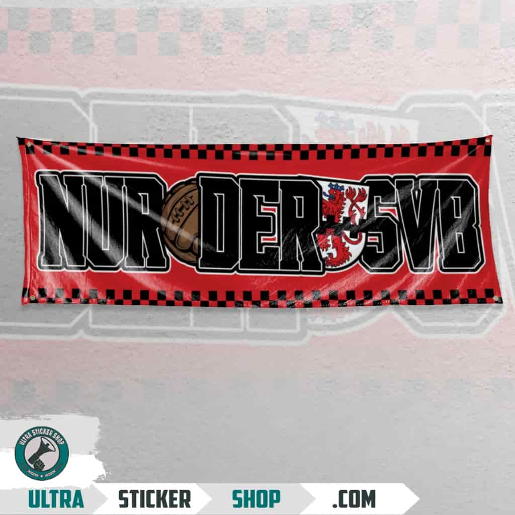 Nur der SVB Flagge