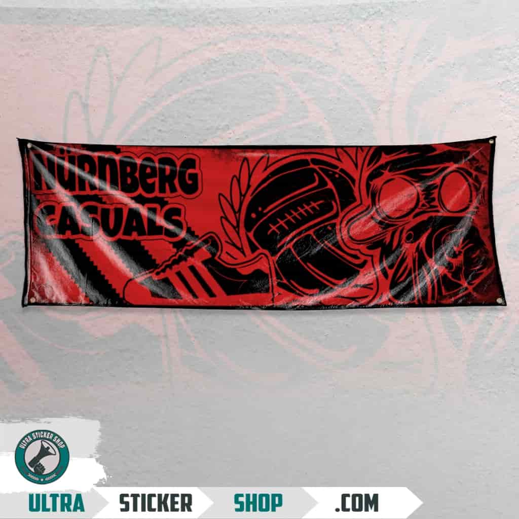 Nürnberg casuals Flagge