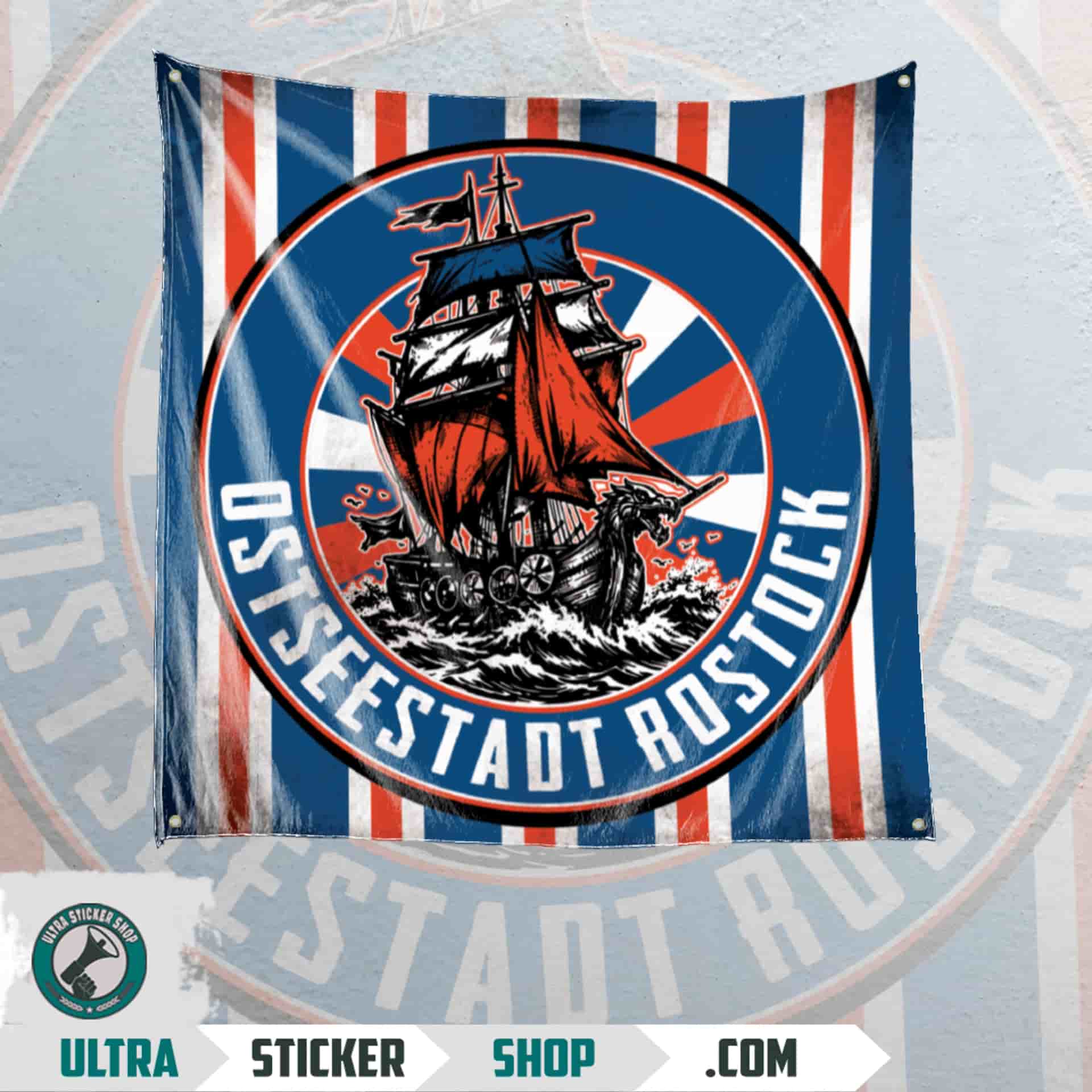 ostseestadt rostock Flagge
