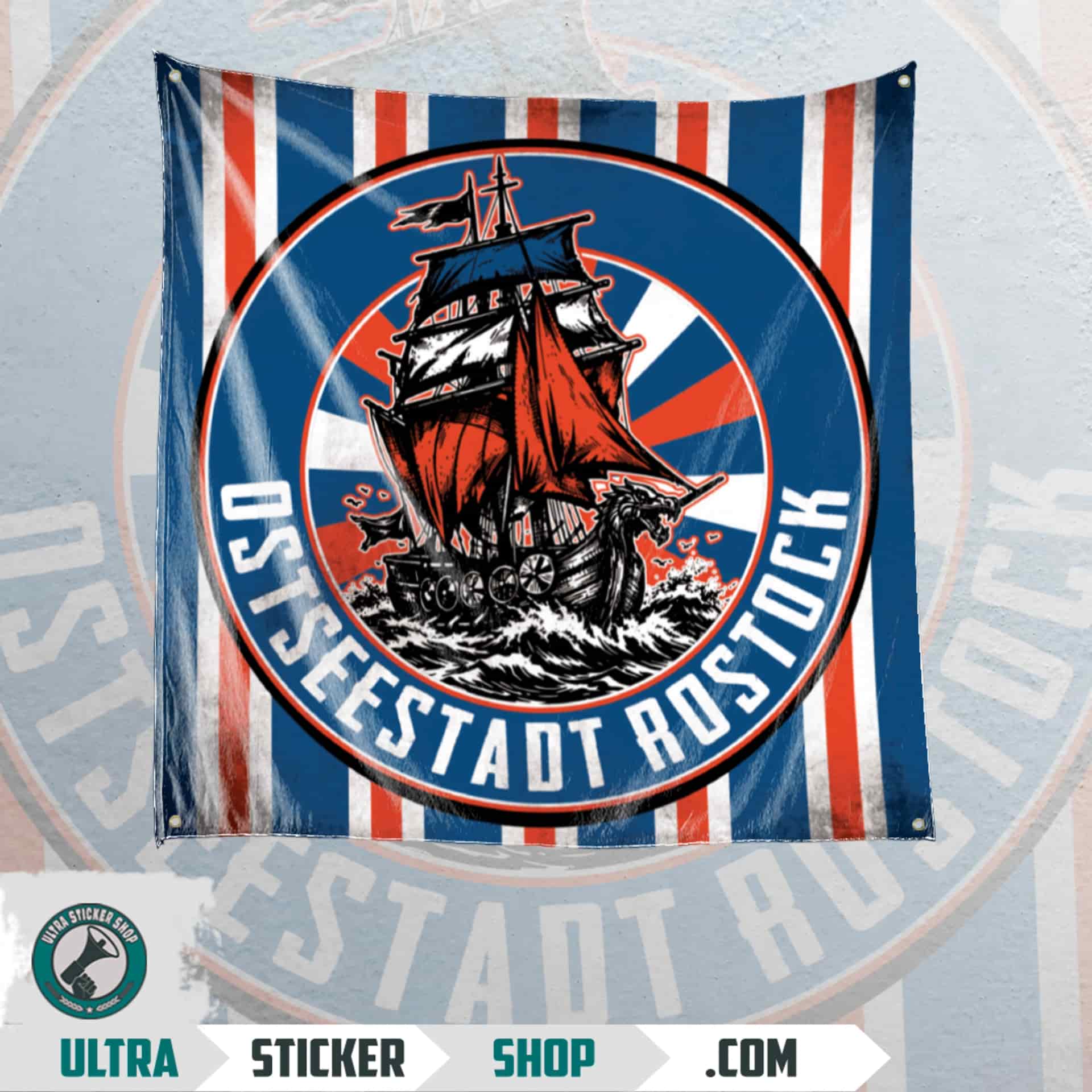 ostseestadt rostock Flagge