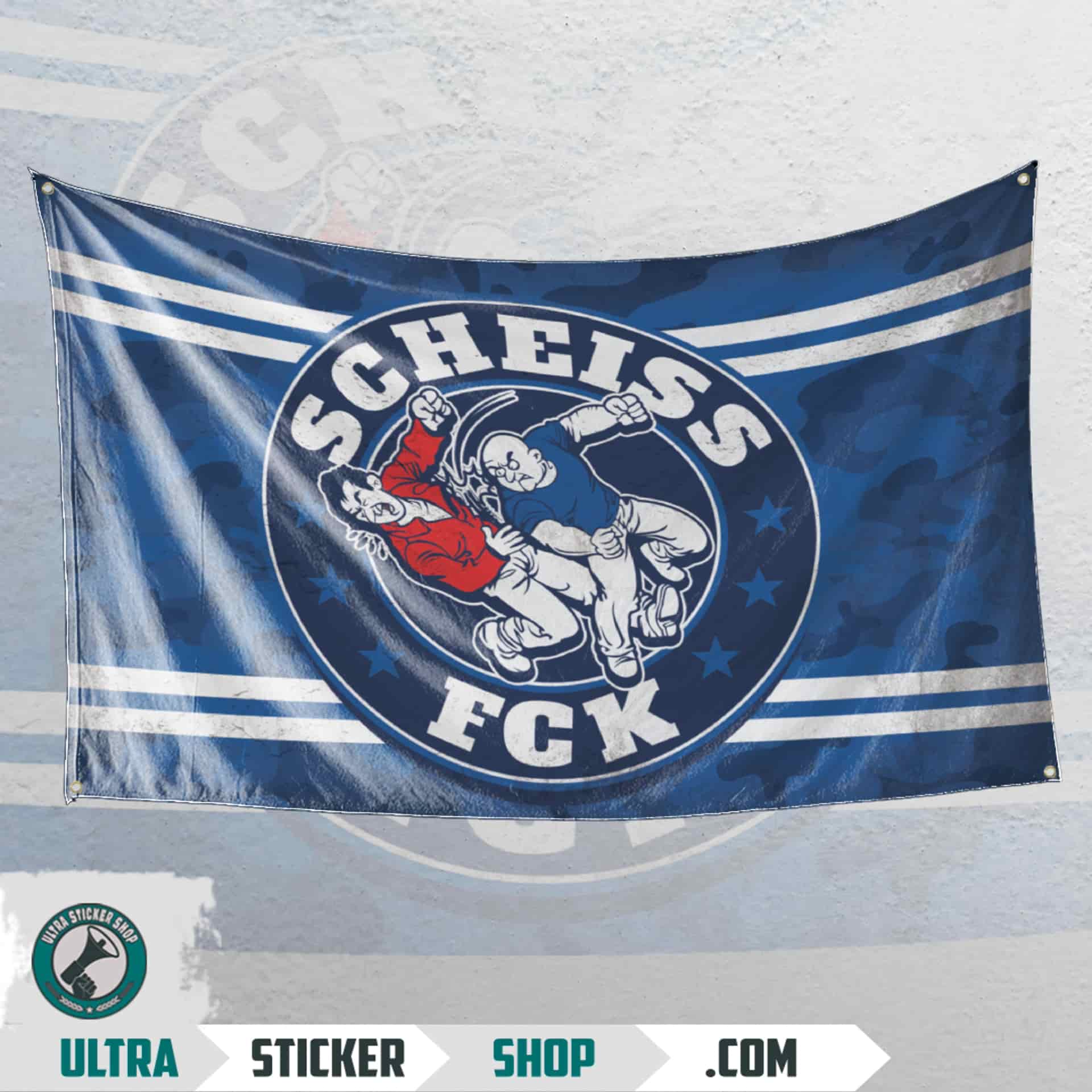 scheiss fck Flagge
