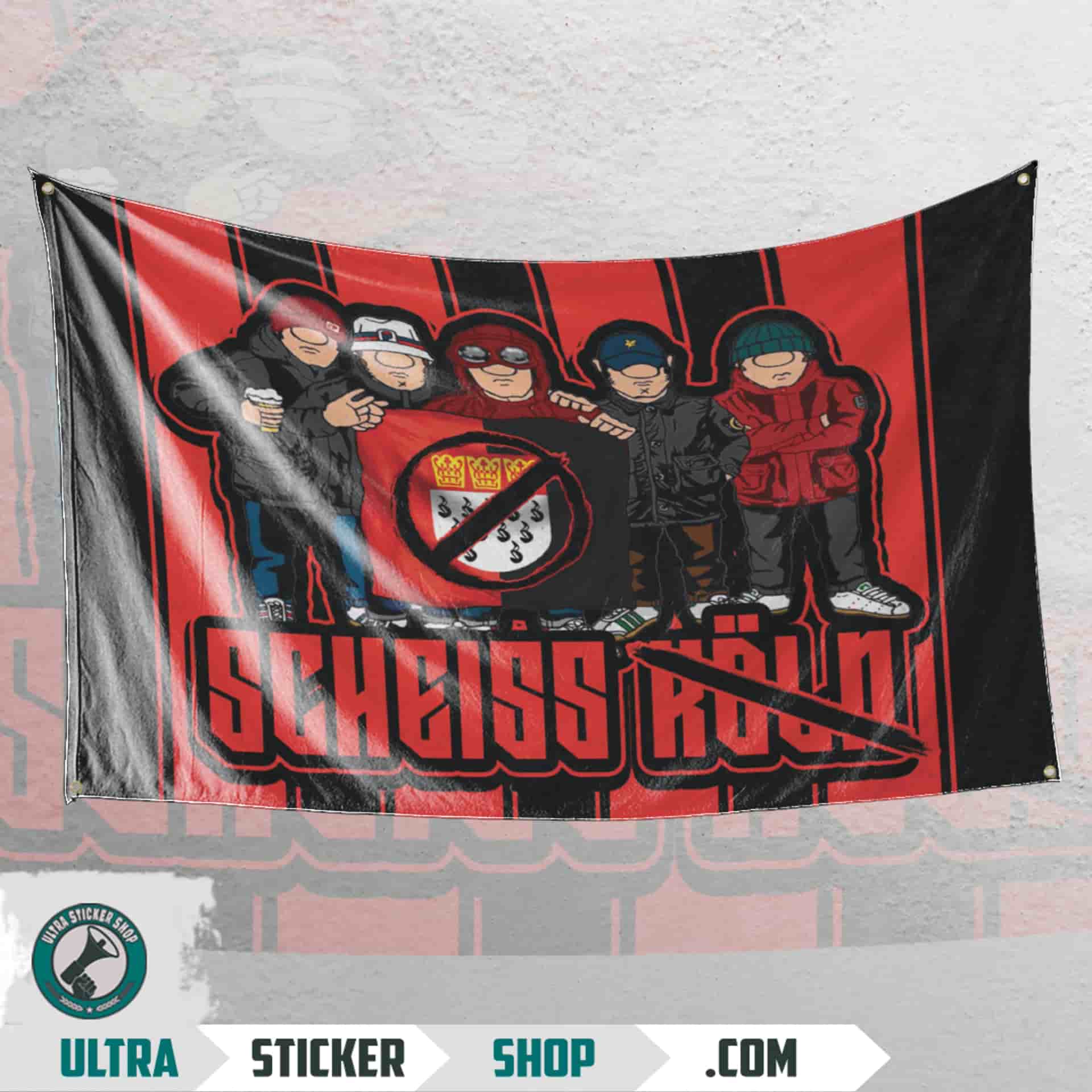 Scheiss Köln Flagge