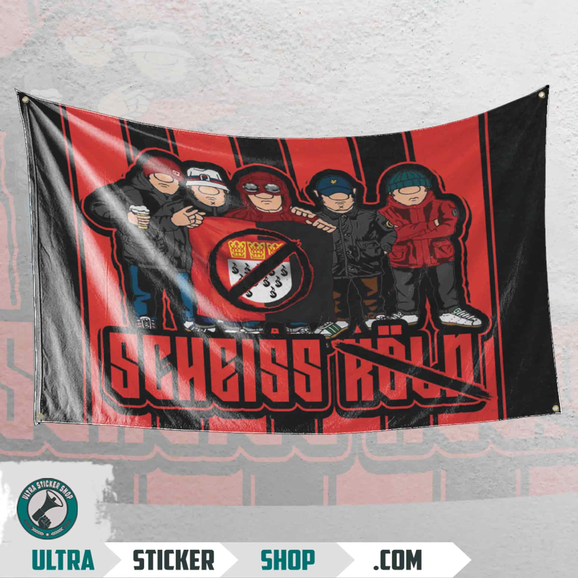Scheiss Köln Flagge