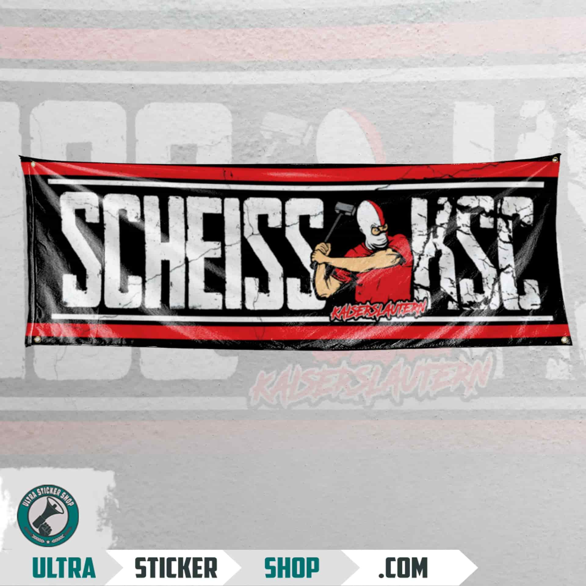 Scheiss ksc Flagge