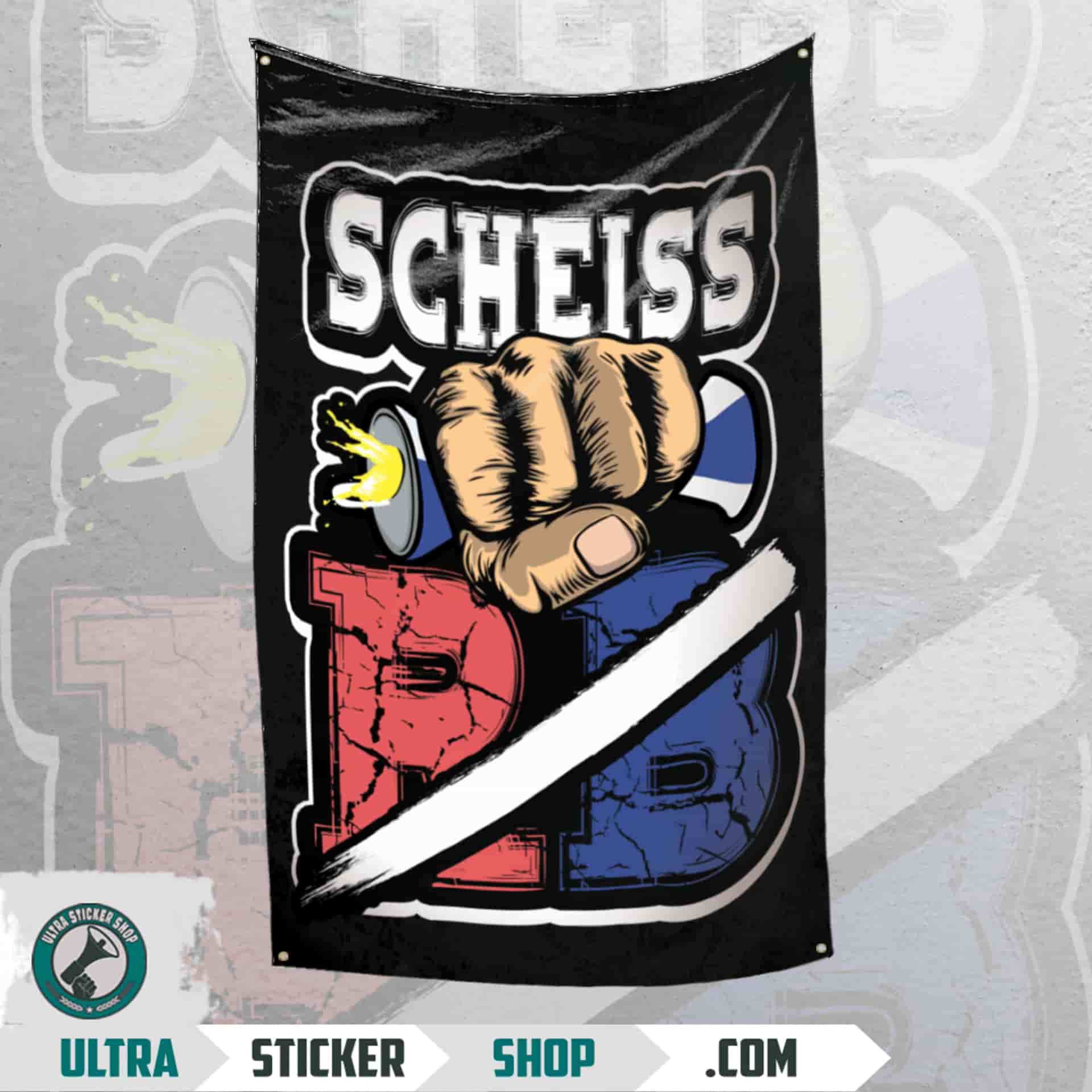 Scheiss RB Flagge