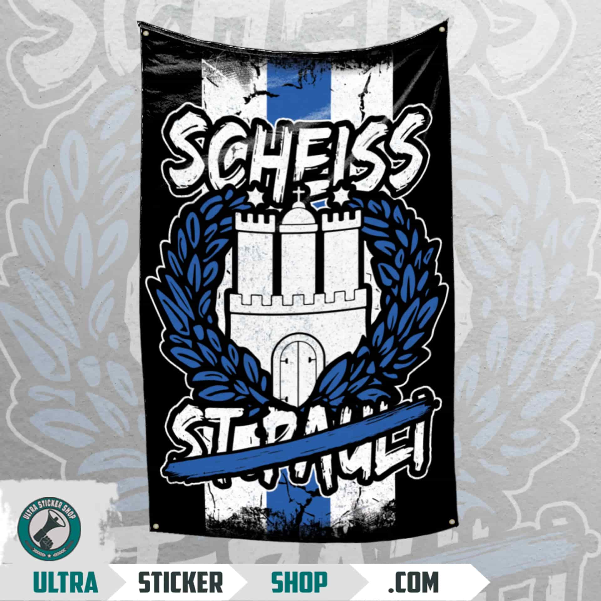 Scheiss St Pauli Flagge