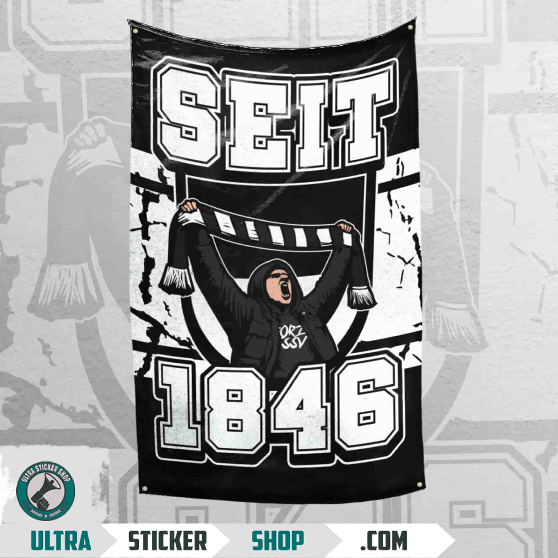 Seit 1846 Flagge