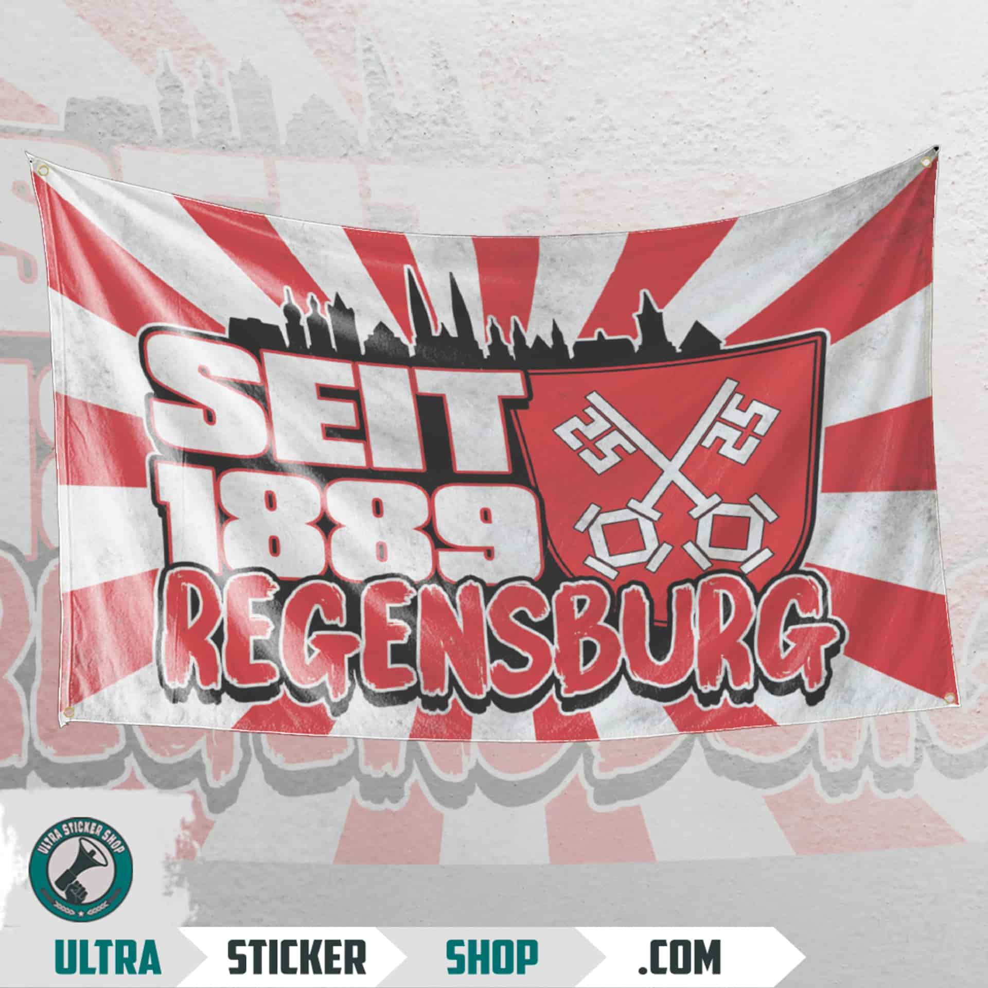 Seit 1889 regensburg Flagge
