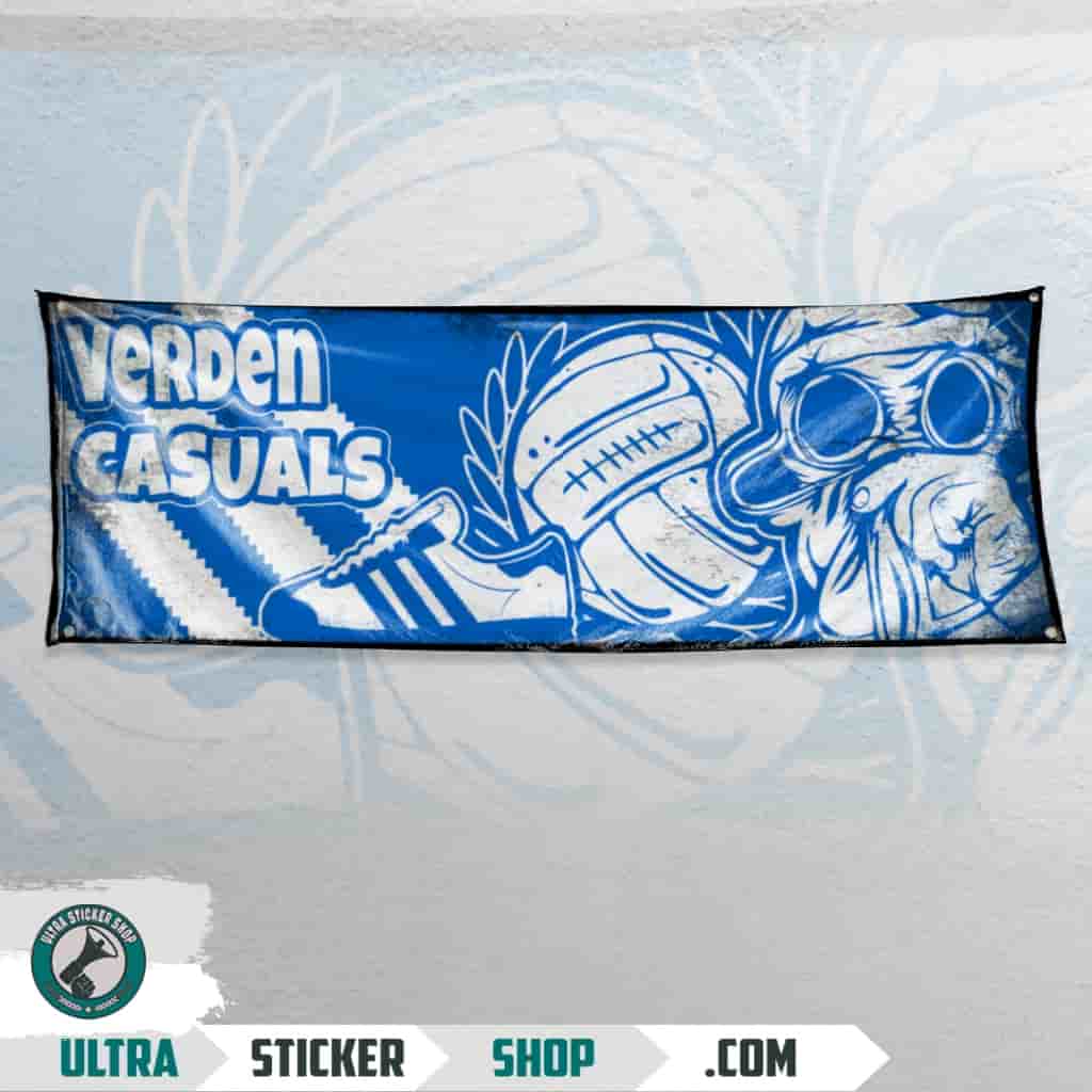 Verden casuals Flagge