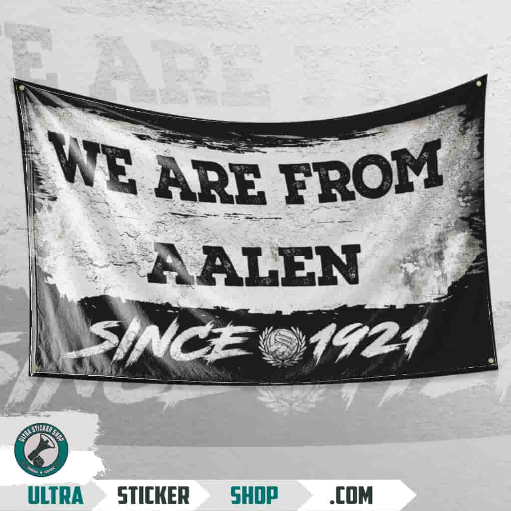 We Are From Aalen 1921 Flagge