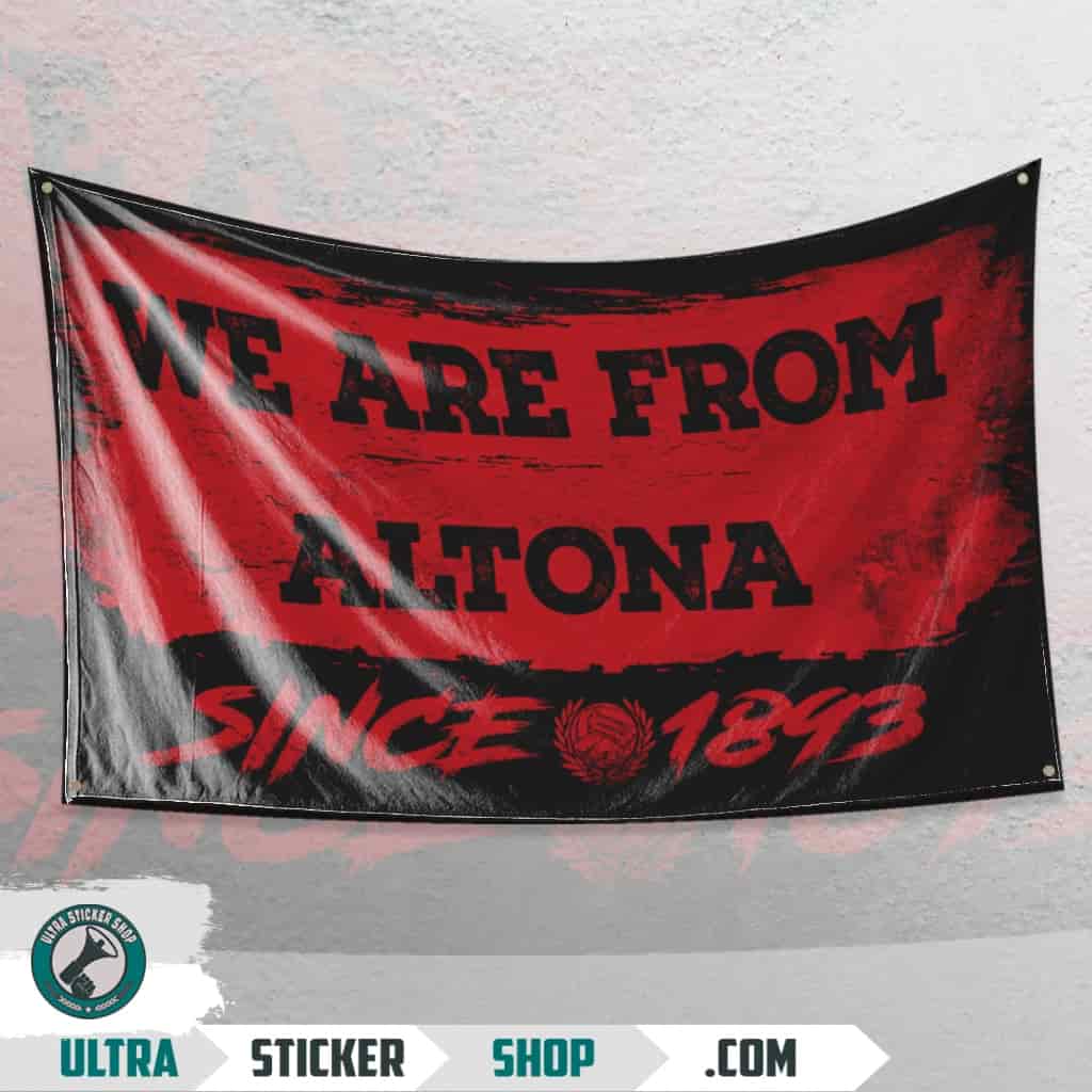 We Are From Altona 1893 Flagge
