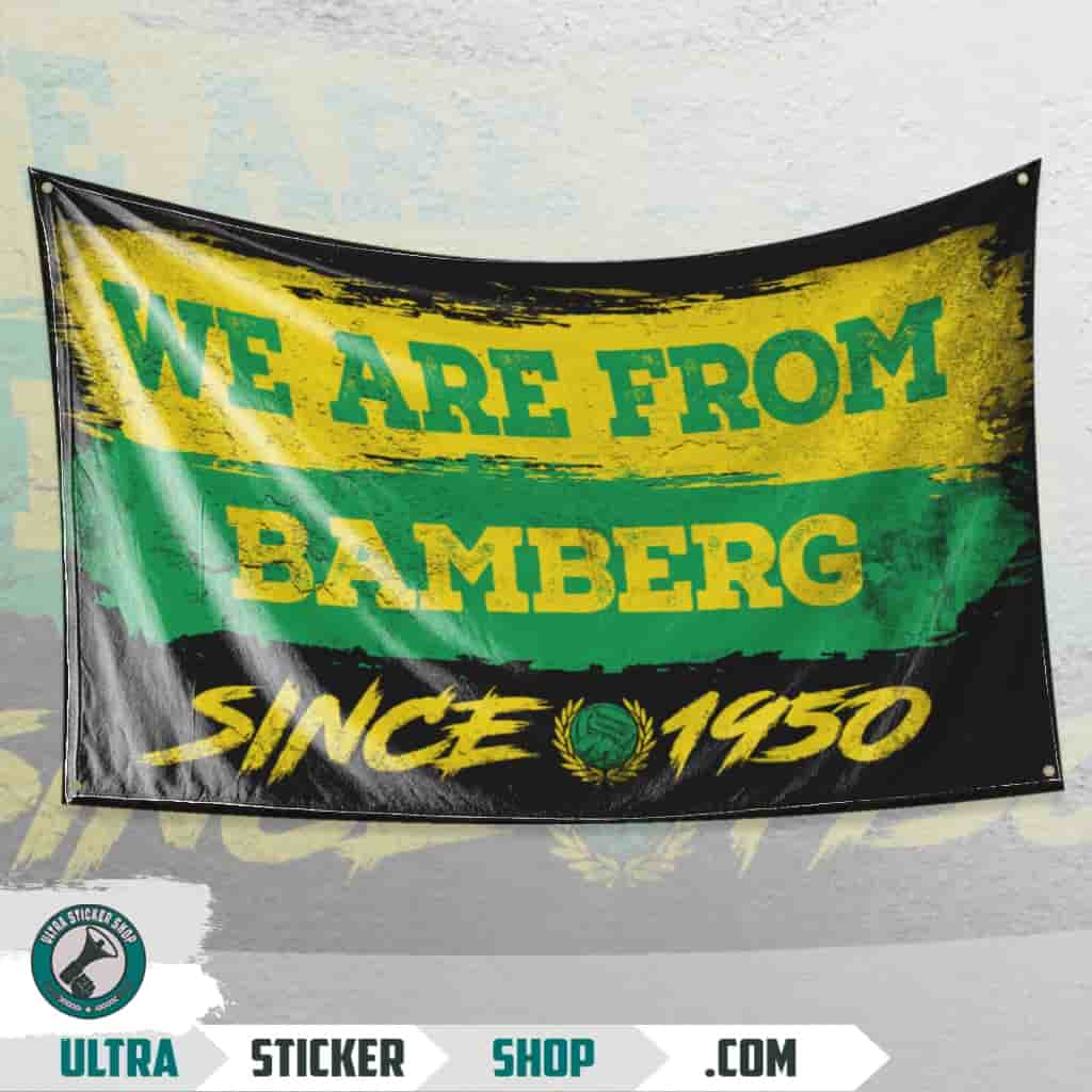 We Are From Bamberg 1950 Flagge