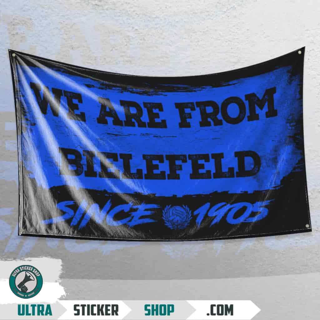 We Are From Bielefeld 1905 Flagge