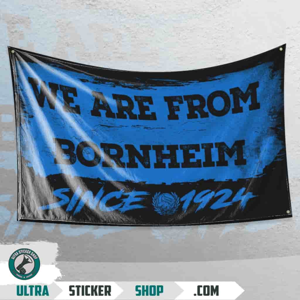 We Are From Bornheim 1924 Flagge