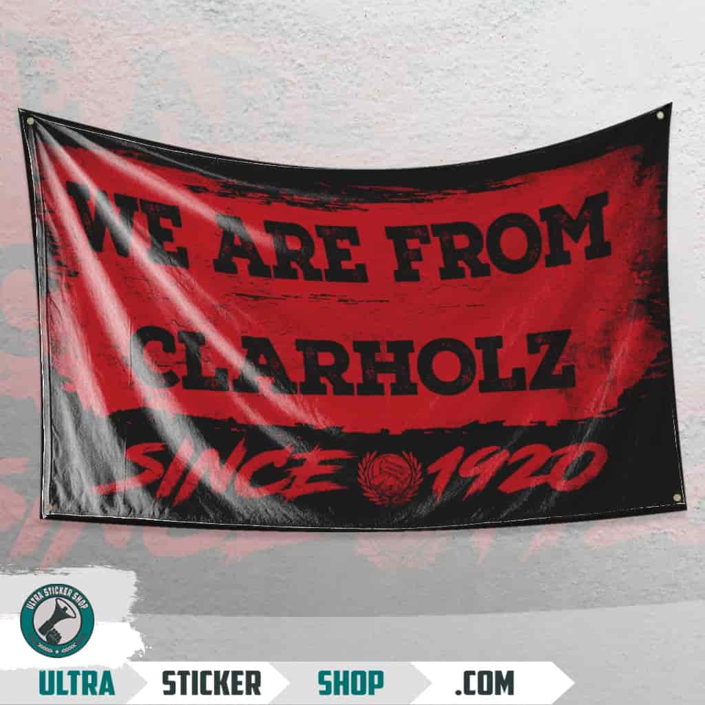 We Are From Clarholz 1920 Flagge